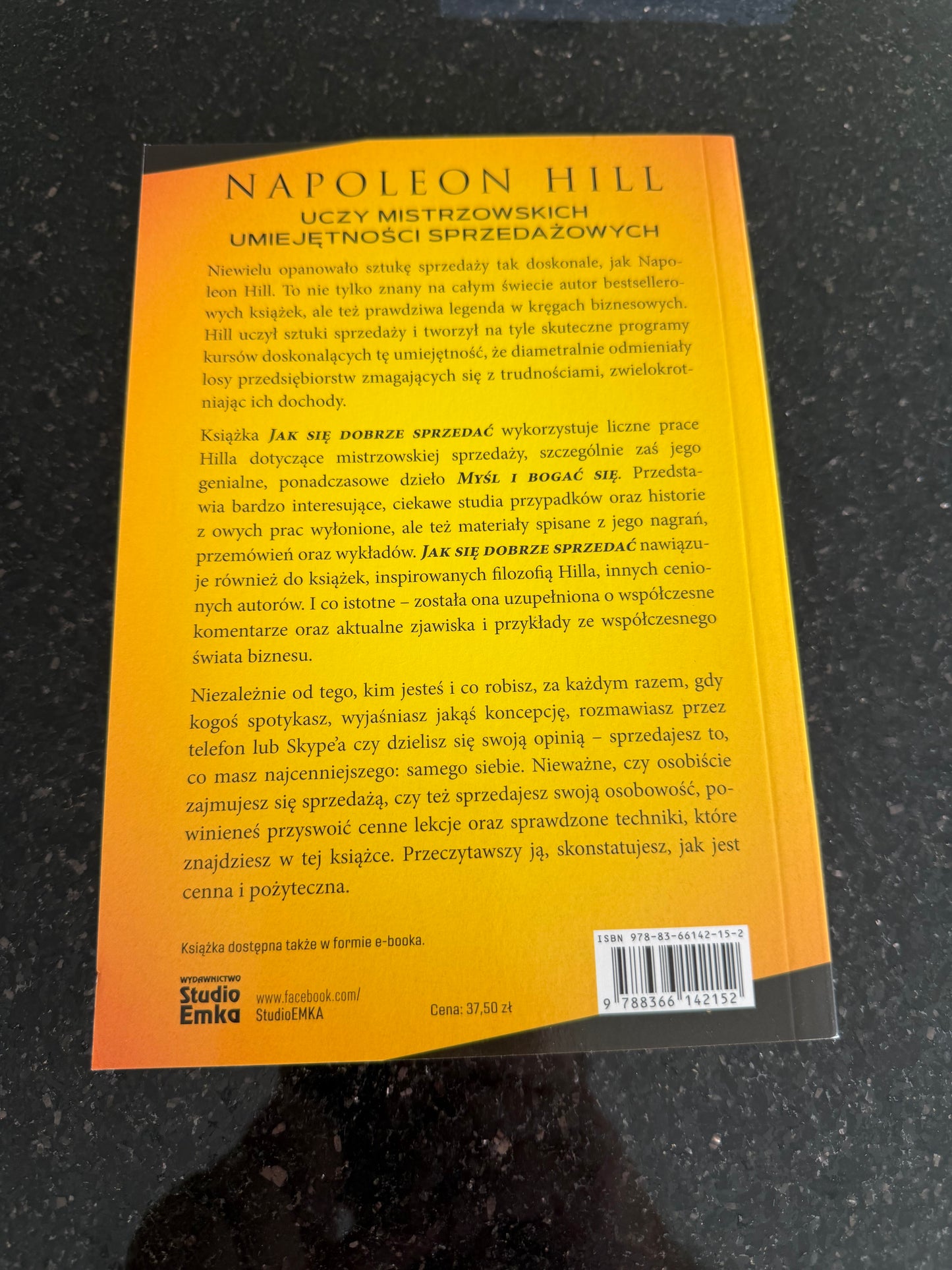 🇵🇱Polish Book - Napoleon Hill - Jak sie dobrze sprzedac