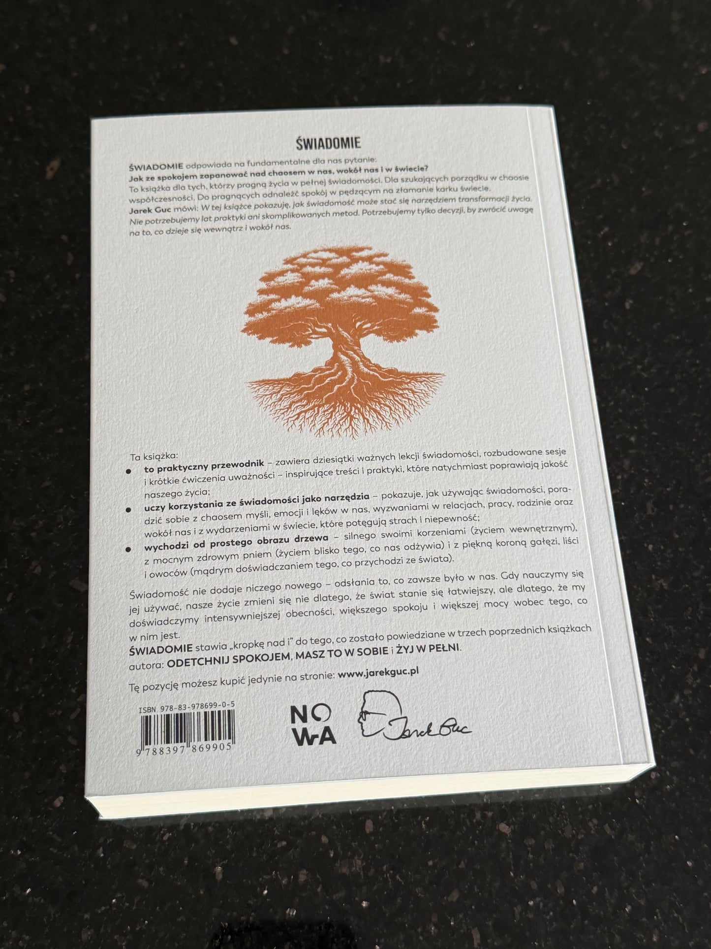🇵🇱Polish Book - Jarek Guc - Swiadomie (Świadomie) Polska Ksiazka