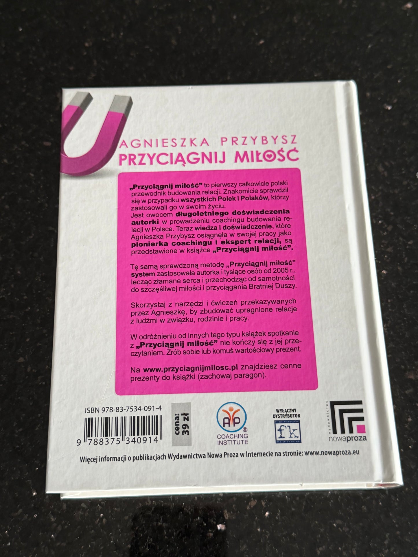 🇵🇱Polish Book - Agnieszka Przybysz - Przyciągnij Miłość (Przyciagnij Milosc)