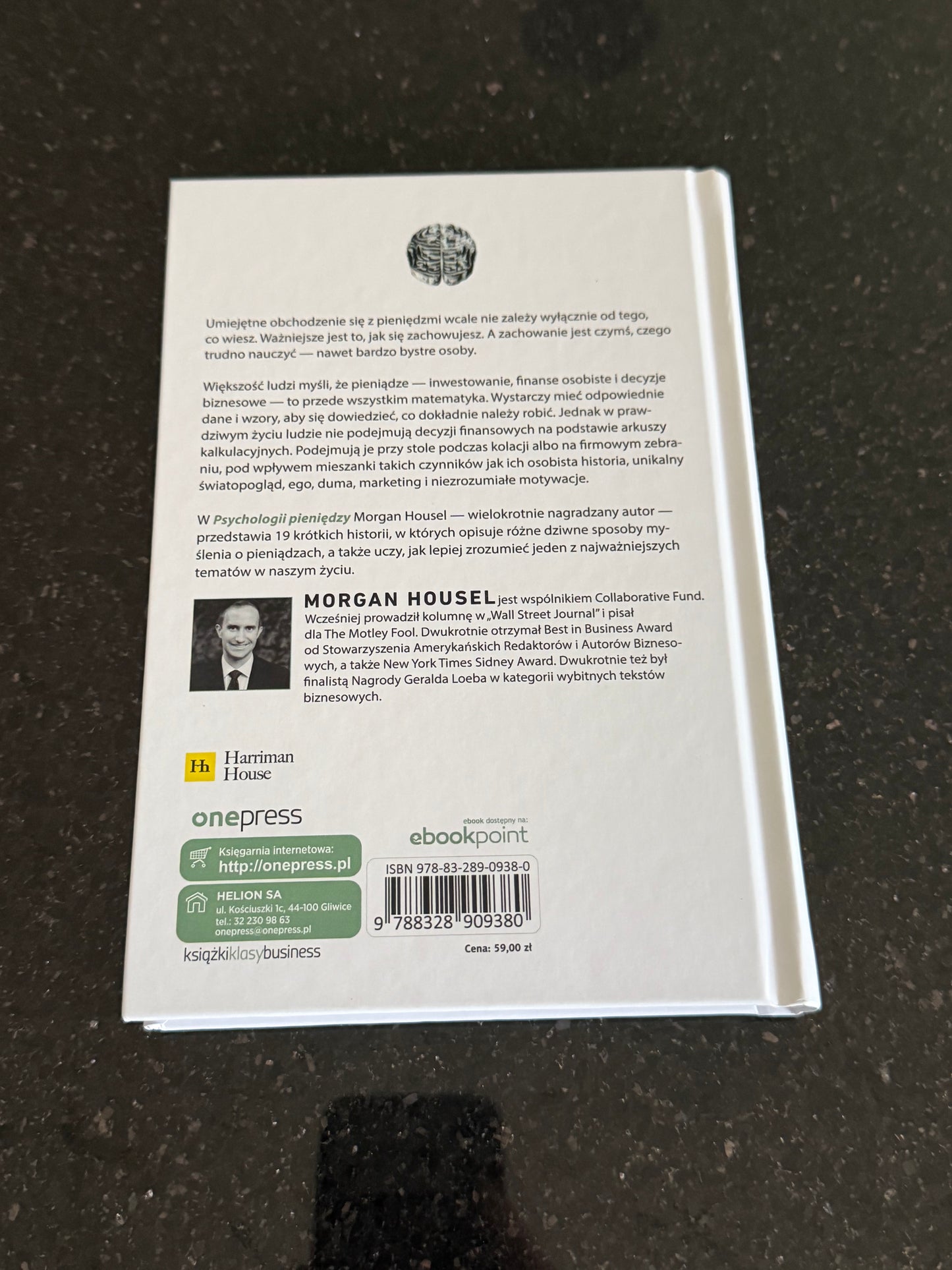 🇵🇱Polish Book - Morgan Housel - Psychologia Pieniedzy (Pieniędzy)