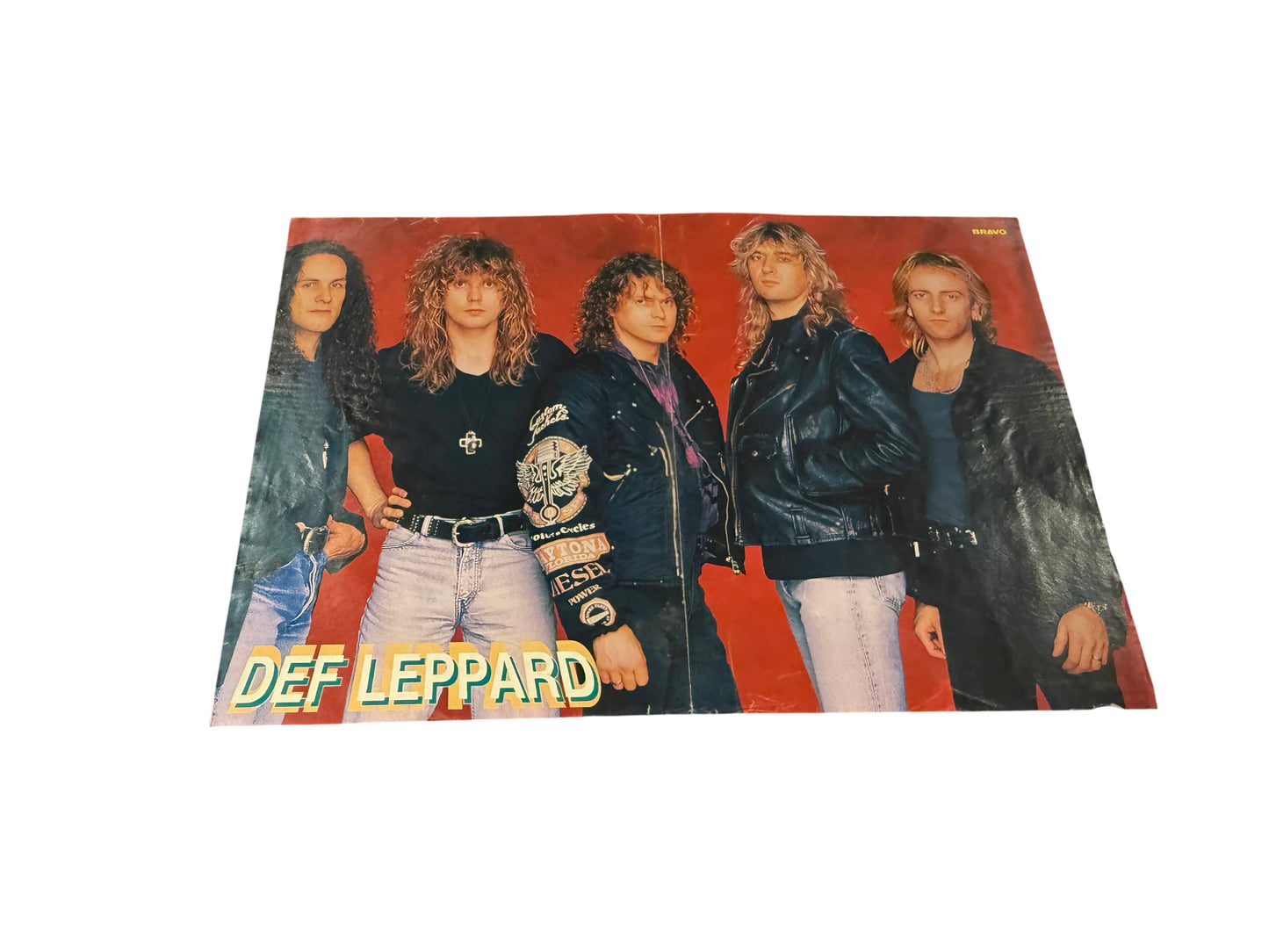 DEF LEPPARD Medium Sized Old School Poster - RARE