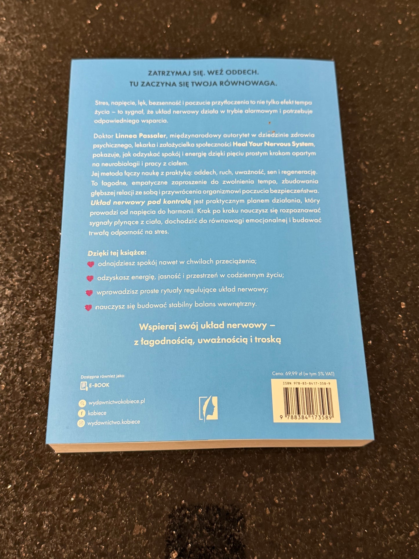 🇵🇱Polish Book - Dr.Linnea Passaler - Uklad Nerwowy pod kontrola