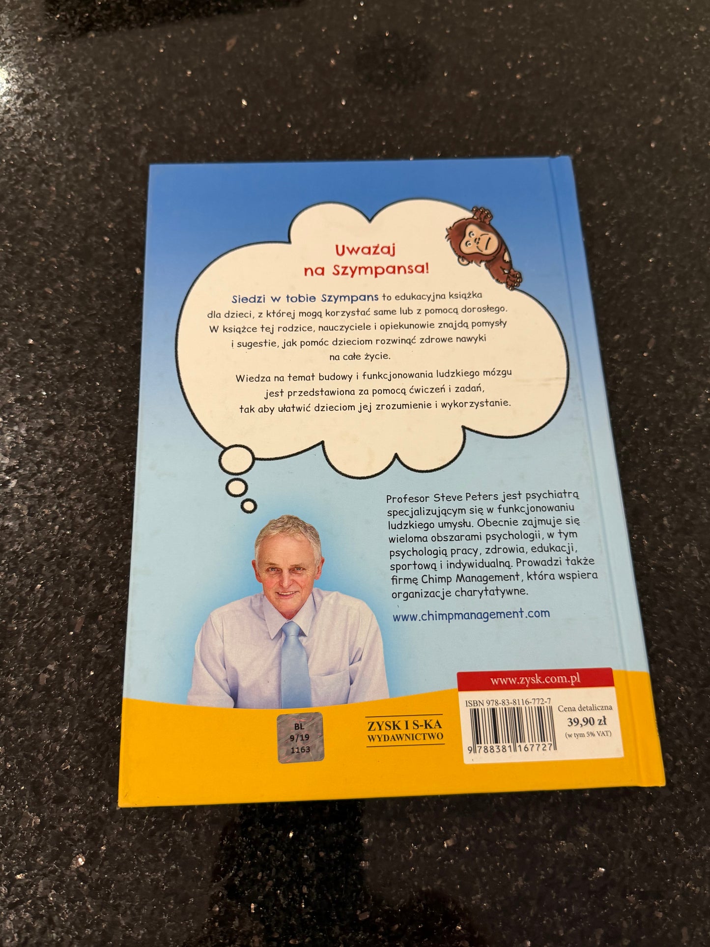 🇵🇱Polish Book - Prof. Steve Peters - Siedzi w Tobie Szympans