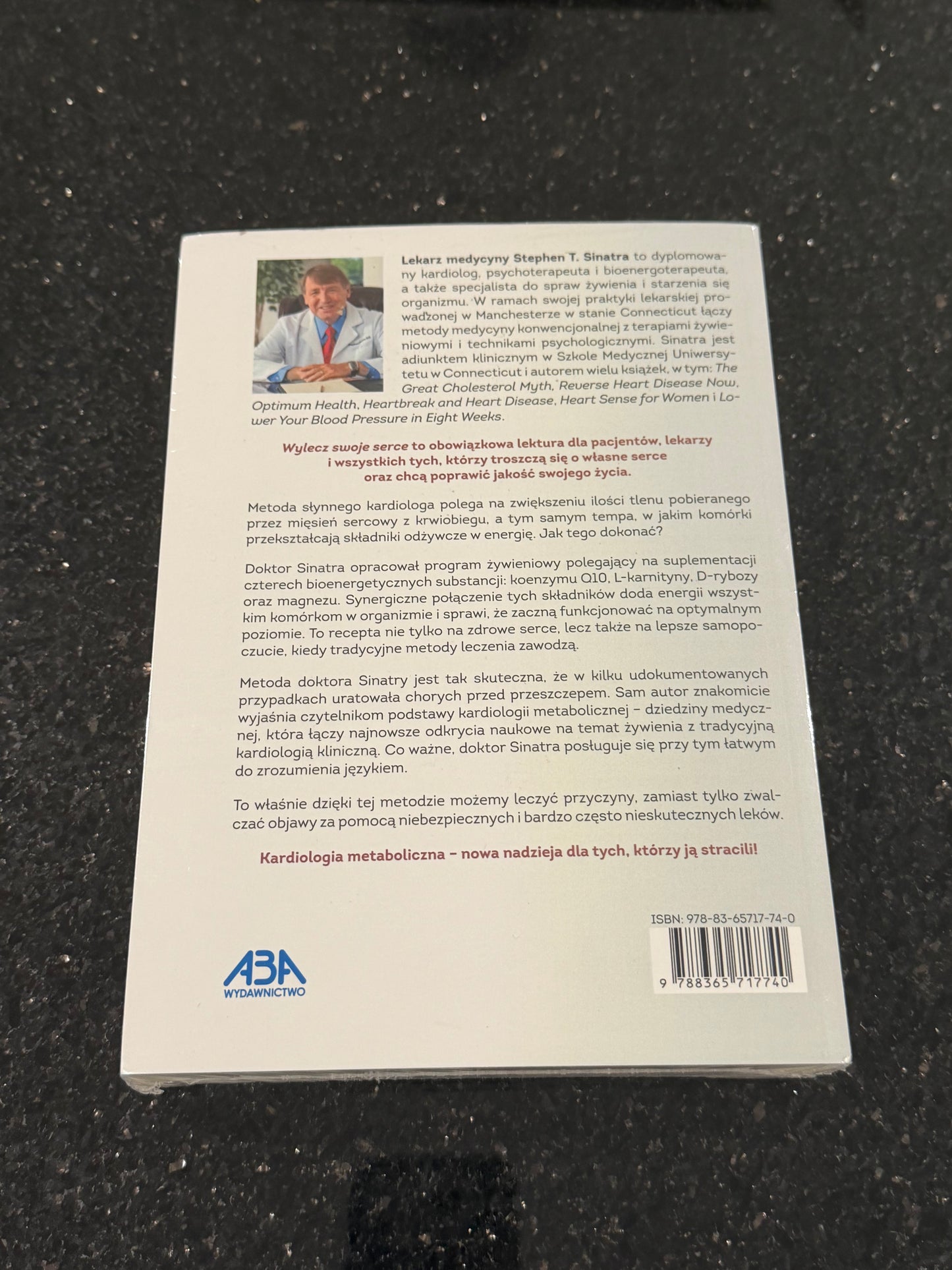🇵🇱Polish Book - Sinatra, Stephen T - Wylecz swoje serce przez zastosowanie bioenergetycznych substancji