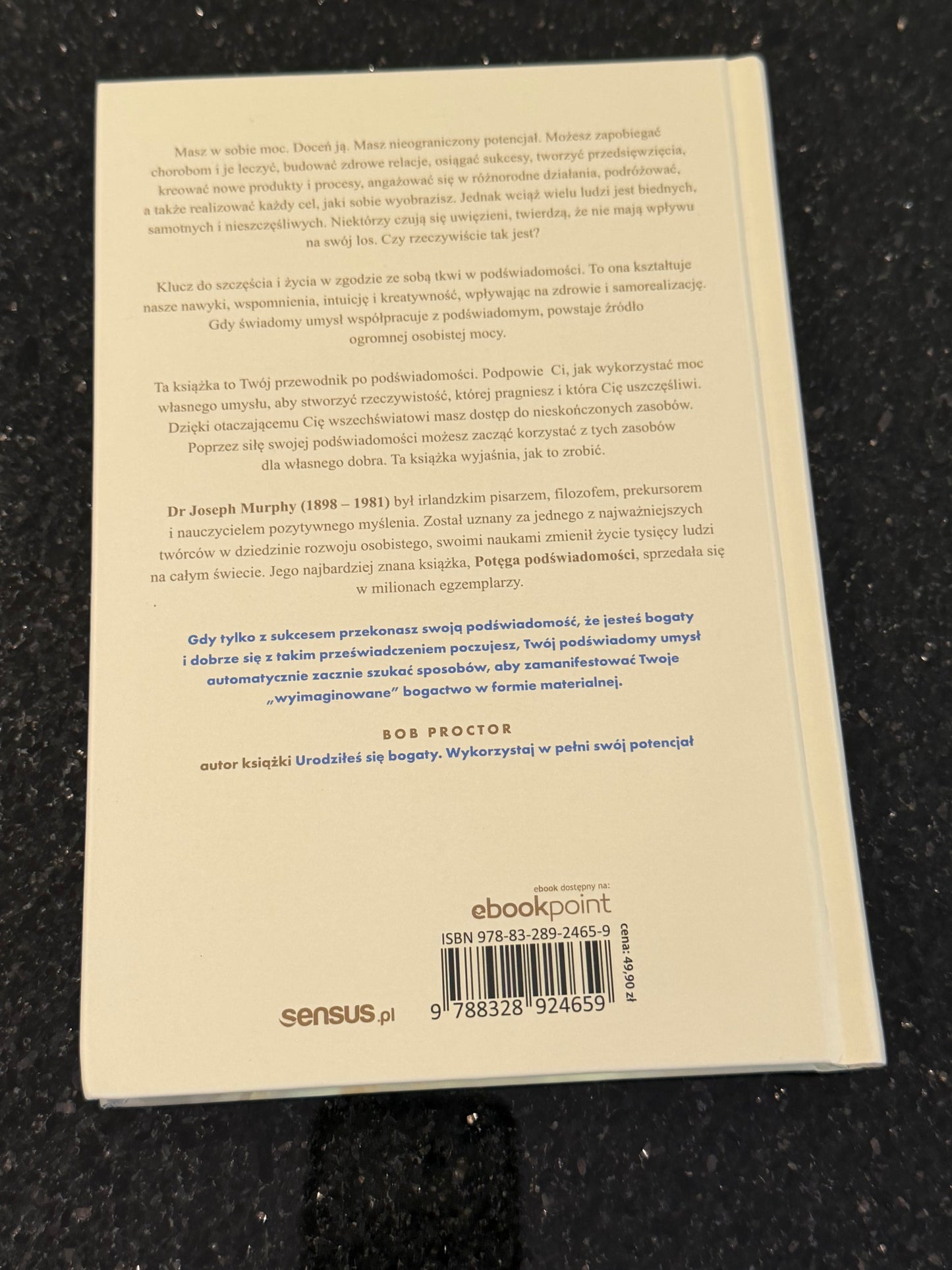 🇵🇱Polish Book - Joseph Murphy - Przebudzona Potega Podswiadomosci