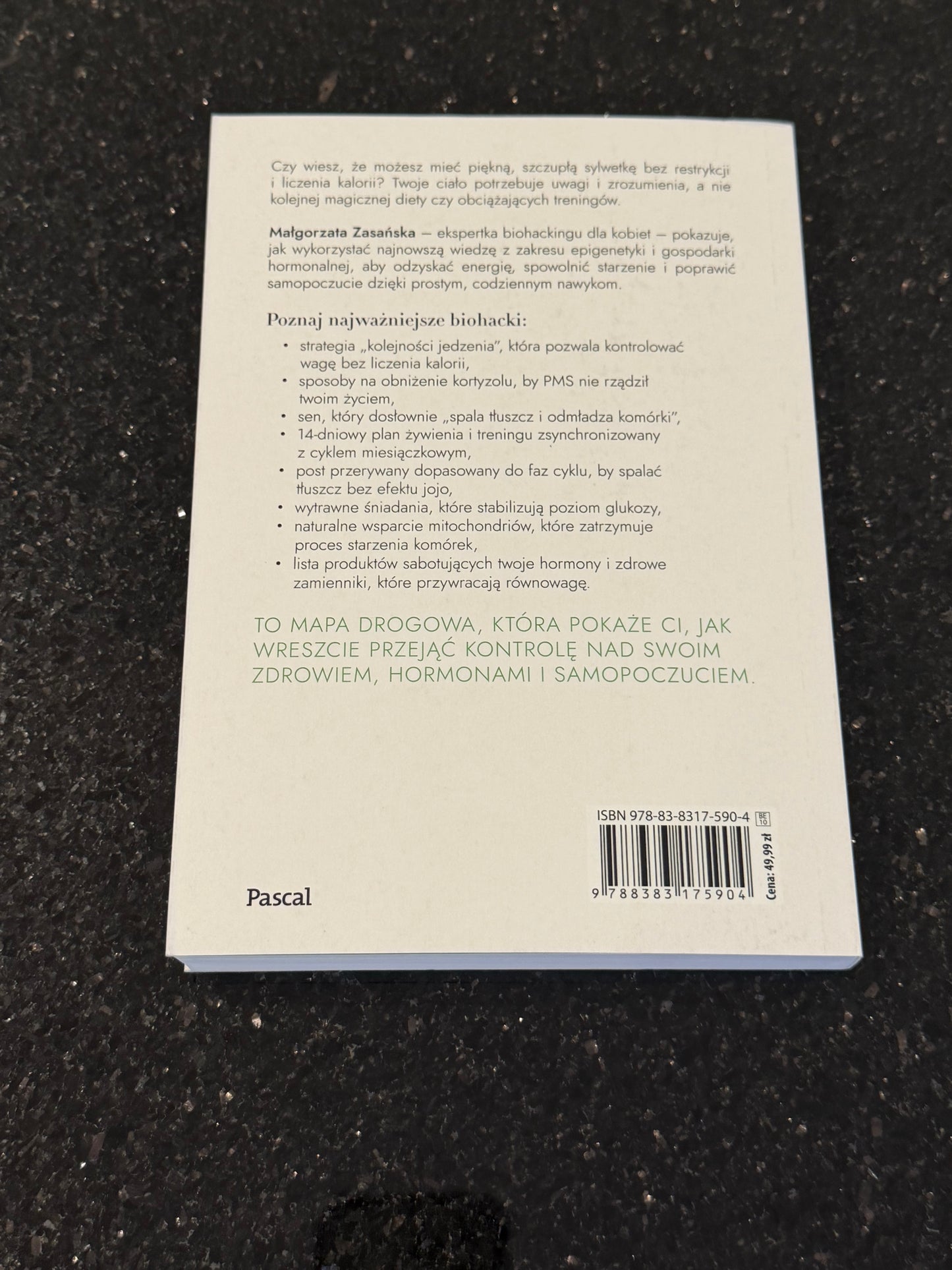 🇵🇱Polish Book - Malgorzata Zasanska (Zasańska) - Kobiecy Biohacking