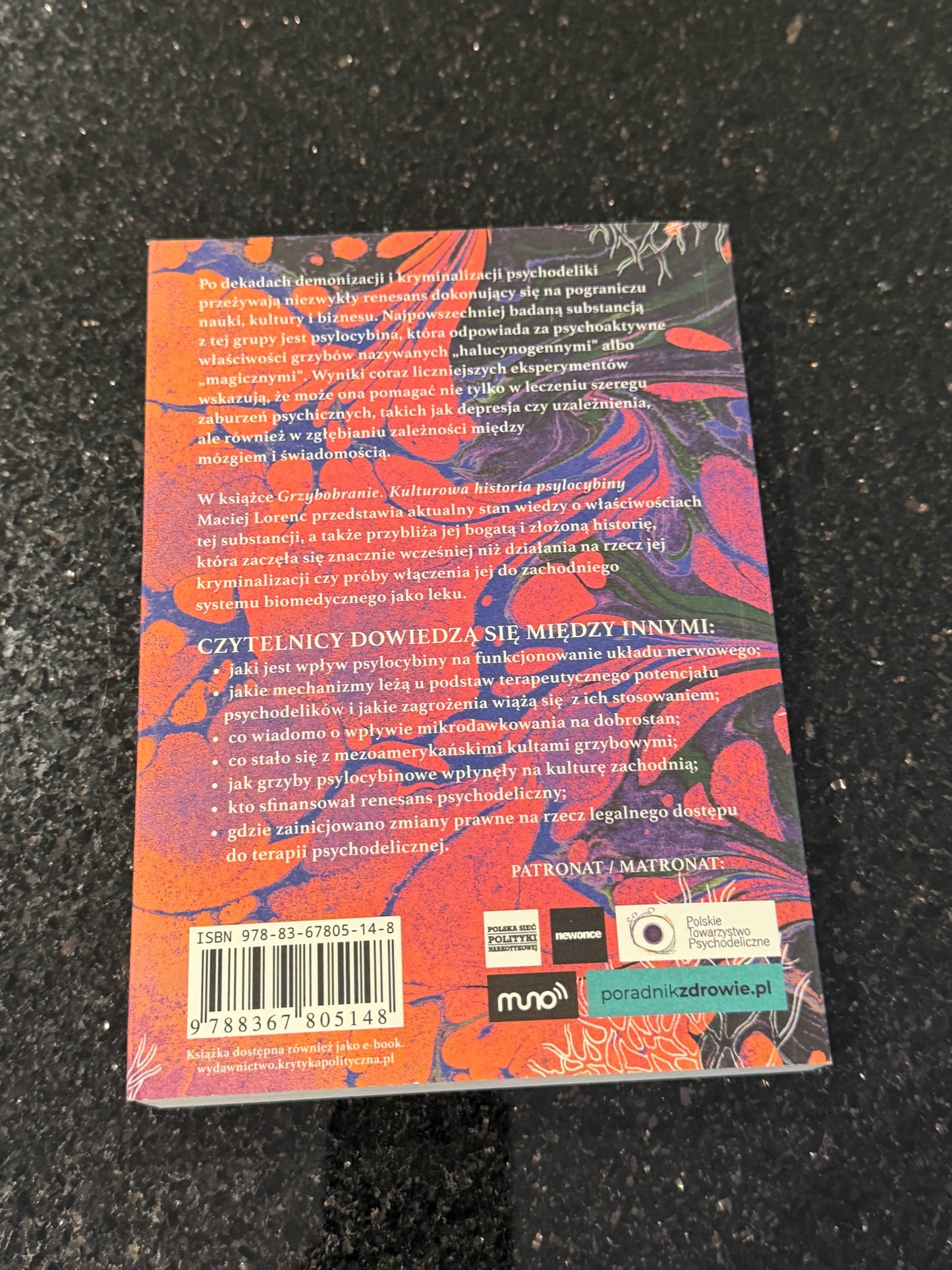🇵🇱Polish Book - Maciej Lorenc Grzybobranie. Kulturowa historia psylocybiny