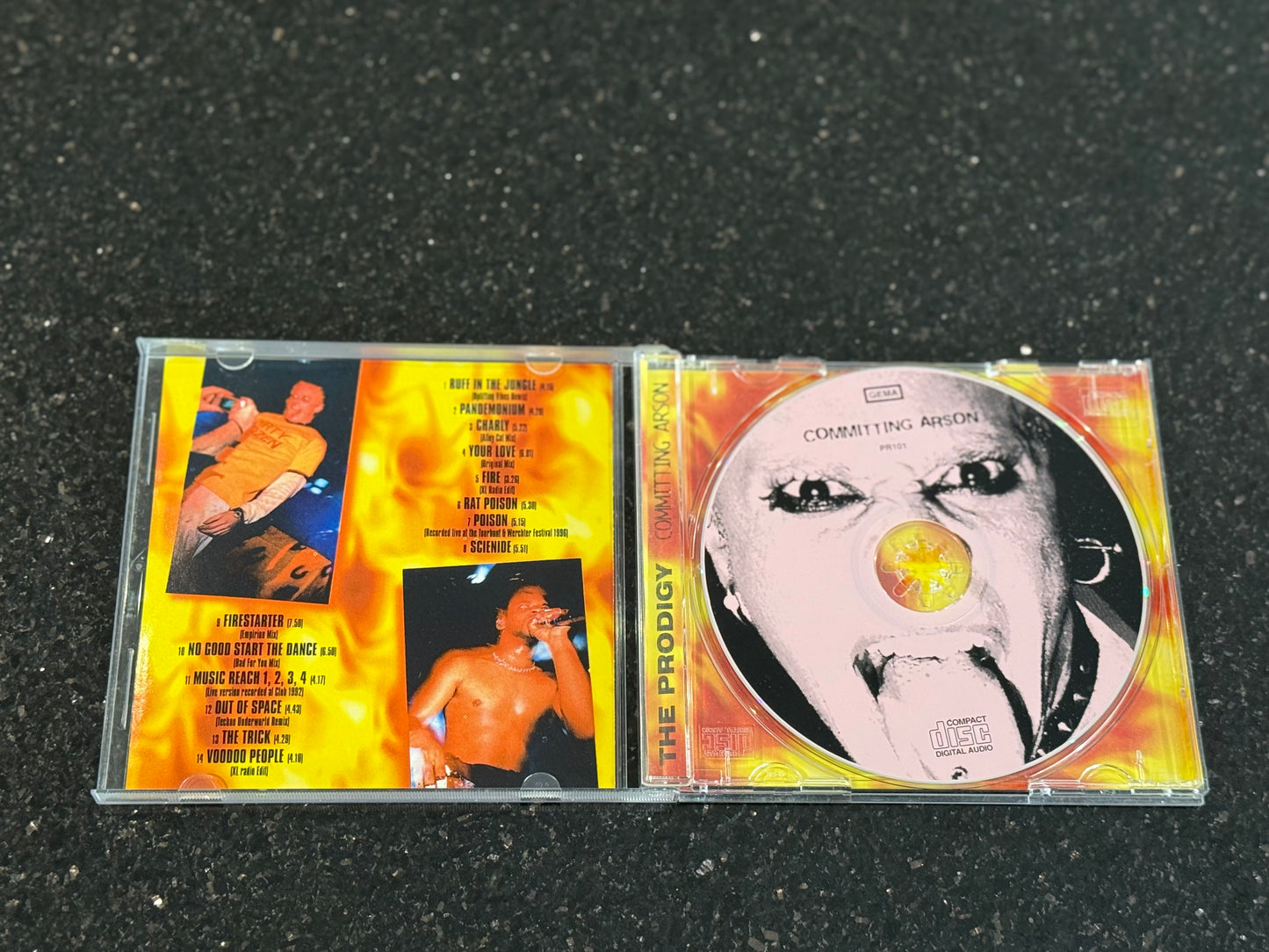 The Prodigy - Committing Arson - Rare CD