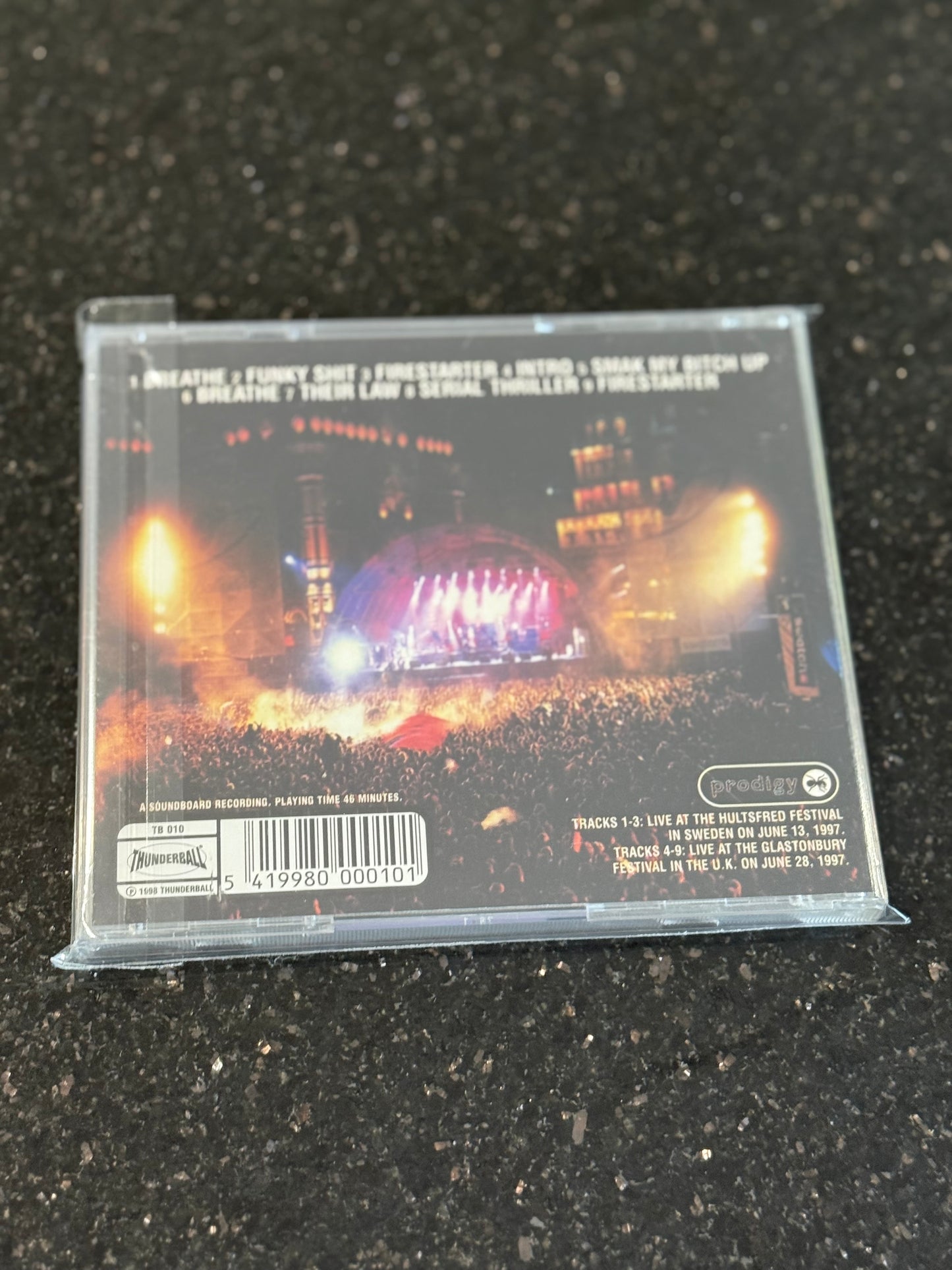 The Prodigy - Our Law - The Prodigy Live CD - Rare CD