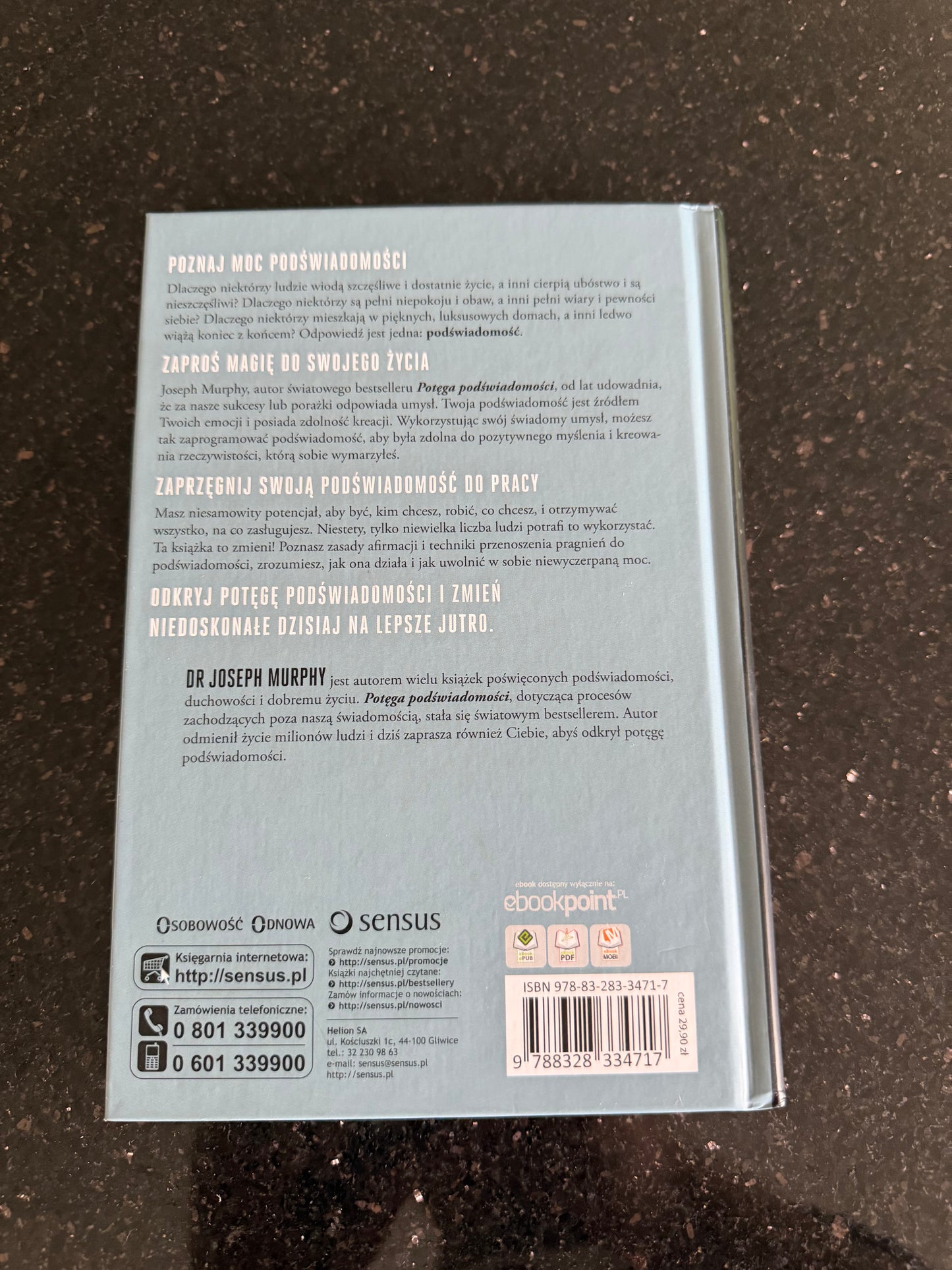 🇵🇱Polish Book - Joseph Murphy - Sztuka Afirmacji. Uwolniona Potega Podświadomości