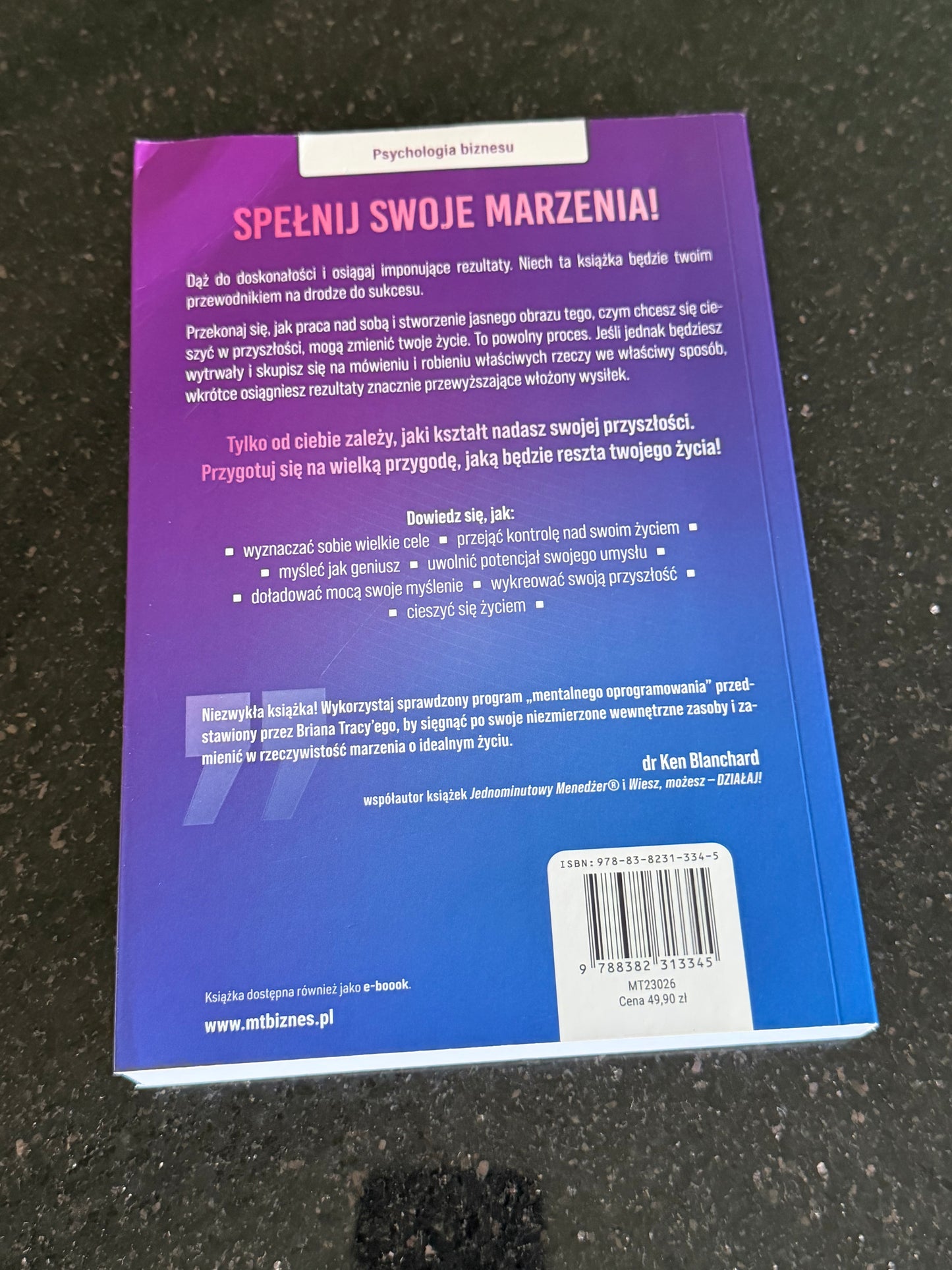 🇵🇱Polish Book - Brian Tracy - Zmien myslenie a zmienisz swoje zycie