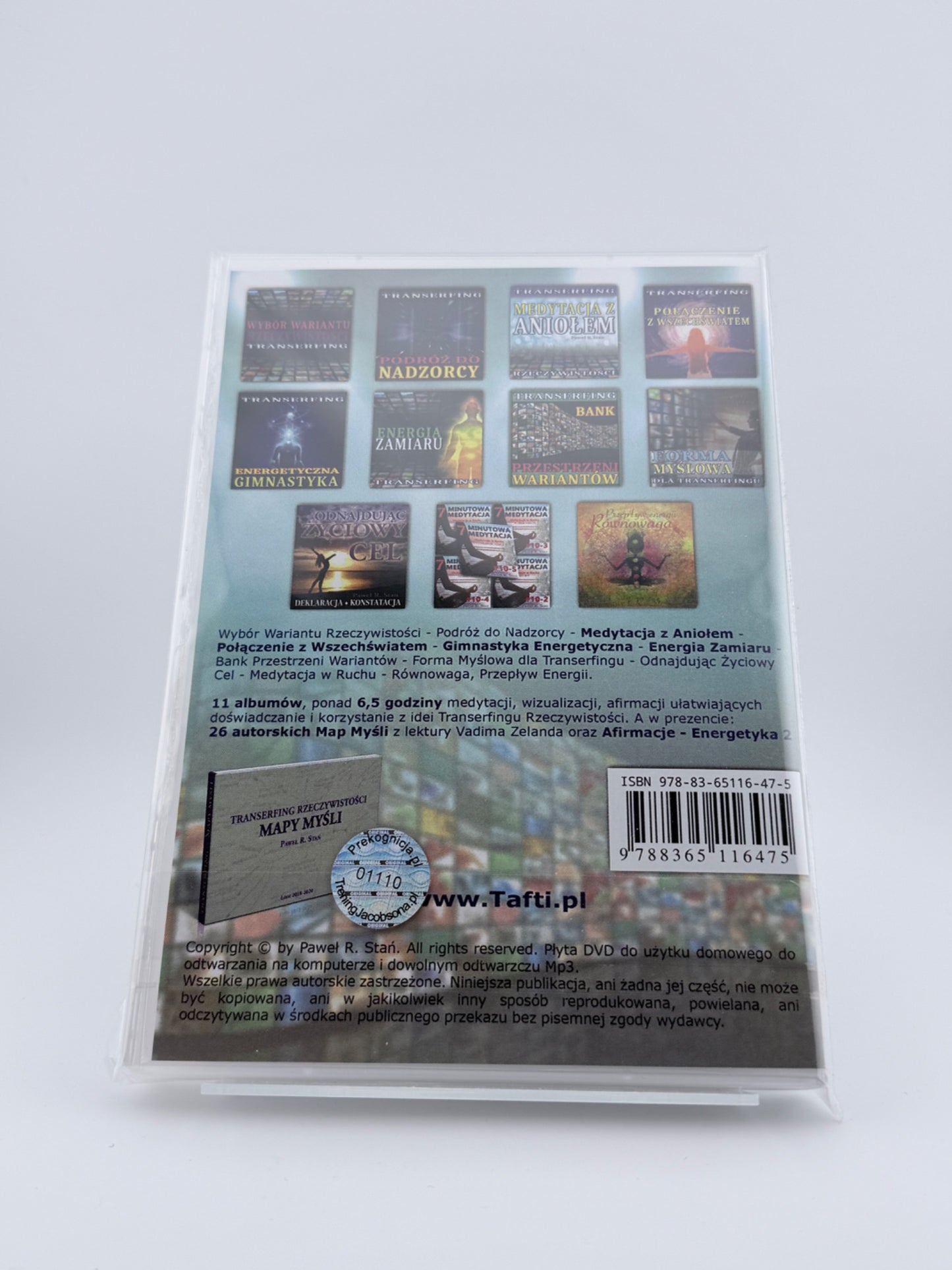 🇵🇱Polish DVD - Paweł R. Stań - Transerfing Rzeczywistości Medytacje Mapy Myśli Zeland
