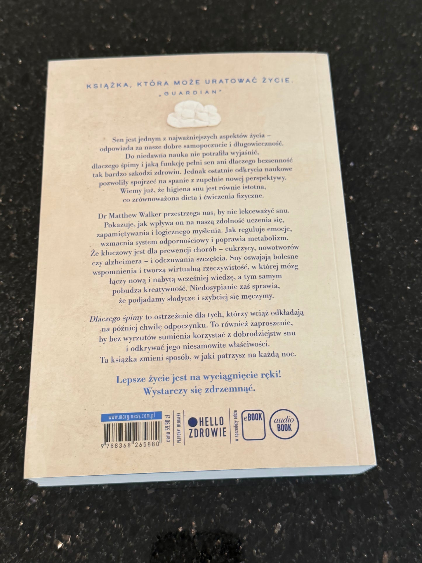 🇵🇱Polish Book - Dr.Matthew Walker - Dlaczego Spimy (Śpimy)