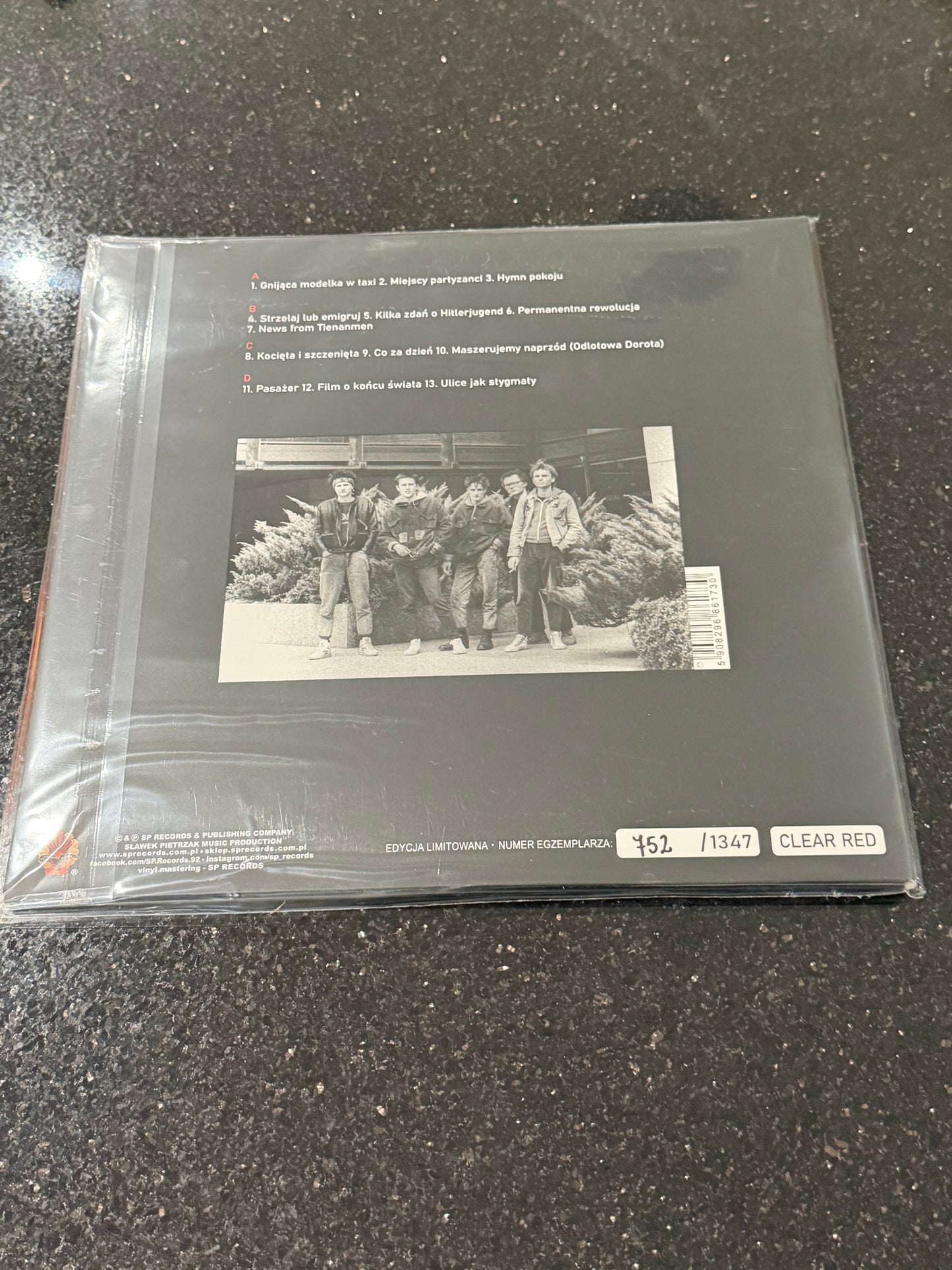 🇵🇱Polish Music Vinyl - Pidżama P***o - Futurista LP Limited Clear Red Vinyl Polska Muzyka Unikat