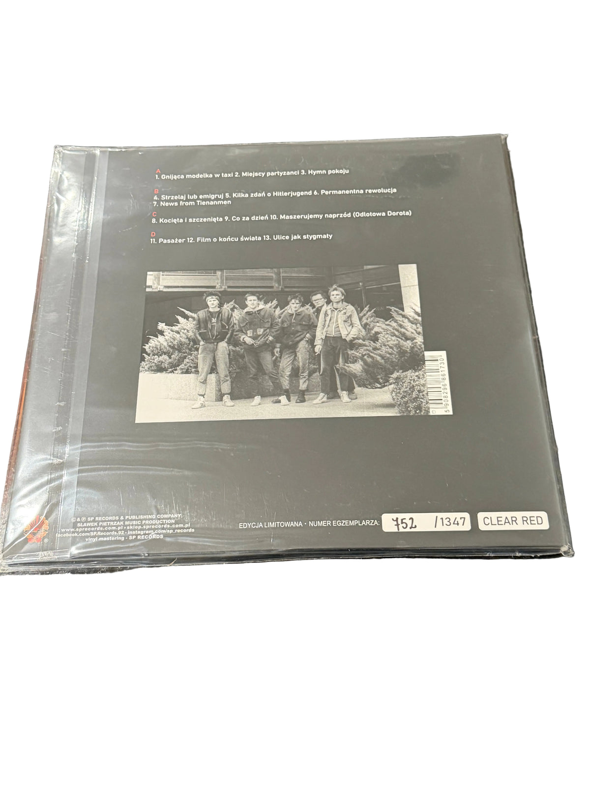 🇵🇱Polish Music Vinyl - Pidżama P***o - Futurista LP Limited Clear Red Vinyl Polska Muzyka Unikat