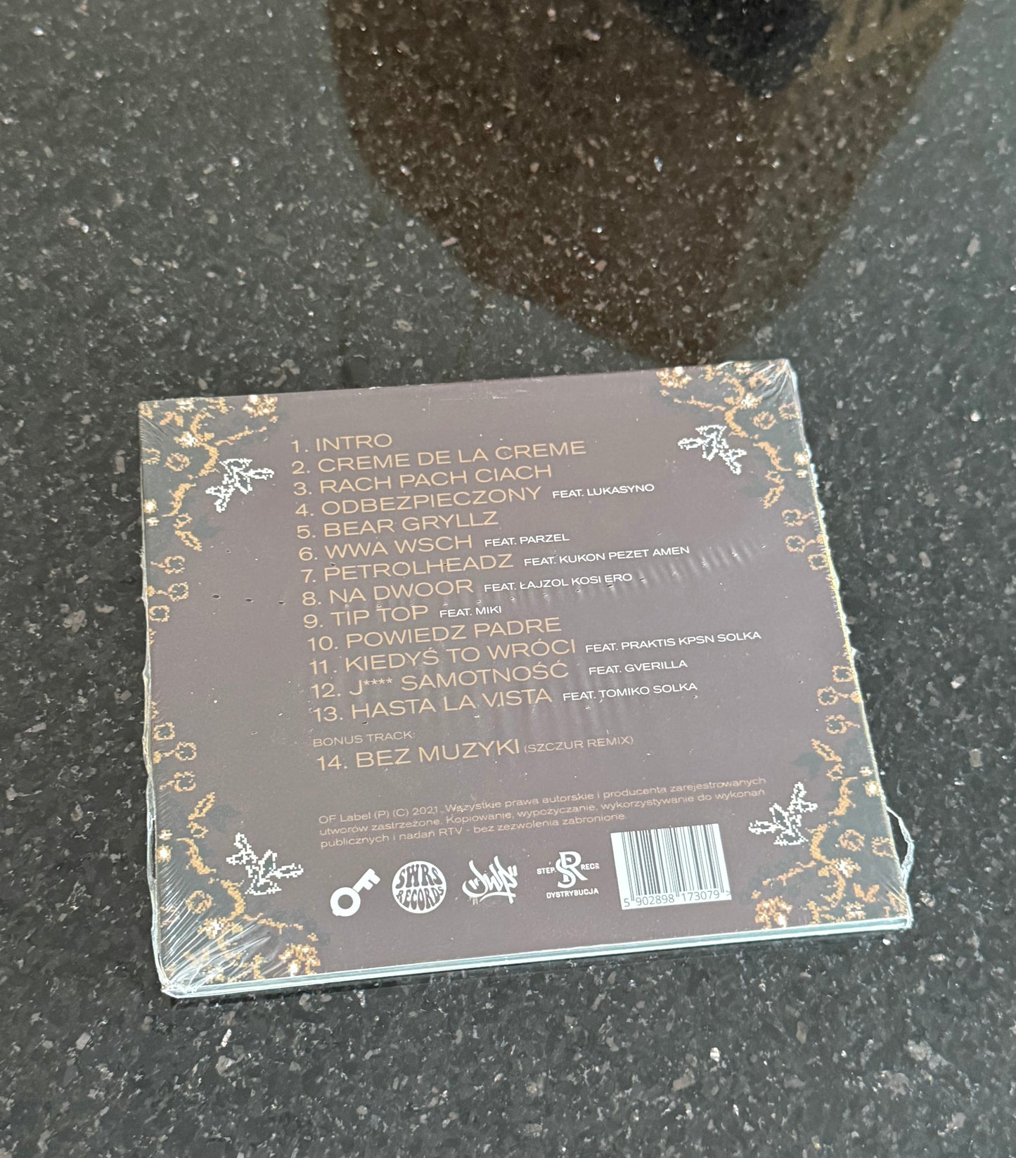 🇵🇱 Polish Hip Hop CD - Siwers - Podroz (Podróż) z drogi do nikad JWP Bez Cenzury 🇵🇱 Polski Hip Hop CD