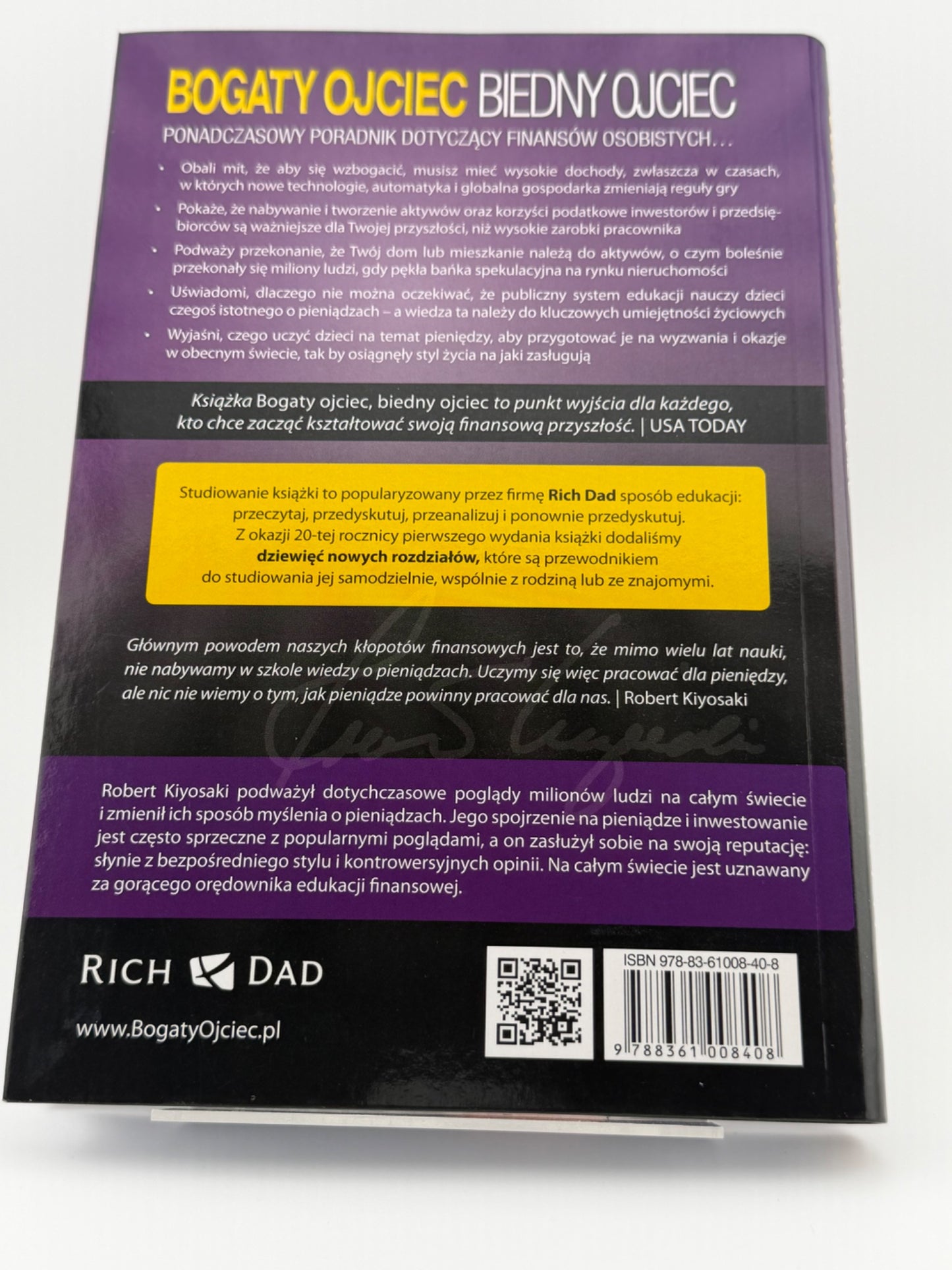🇵🇱Polish Book - Robert T. Kiyosaki - Bogaty Ojciec Biedny Ojciec