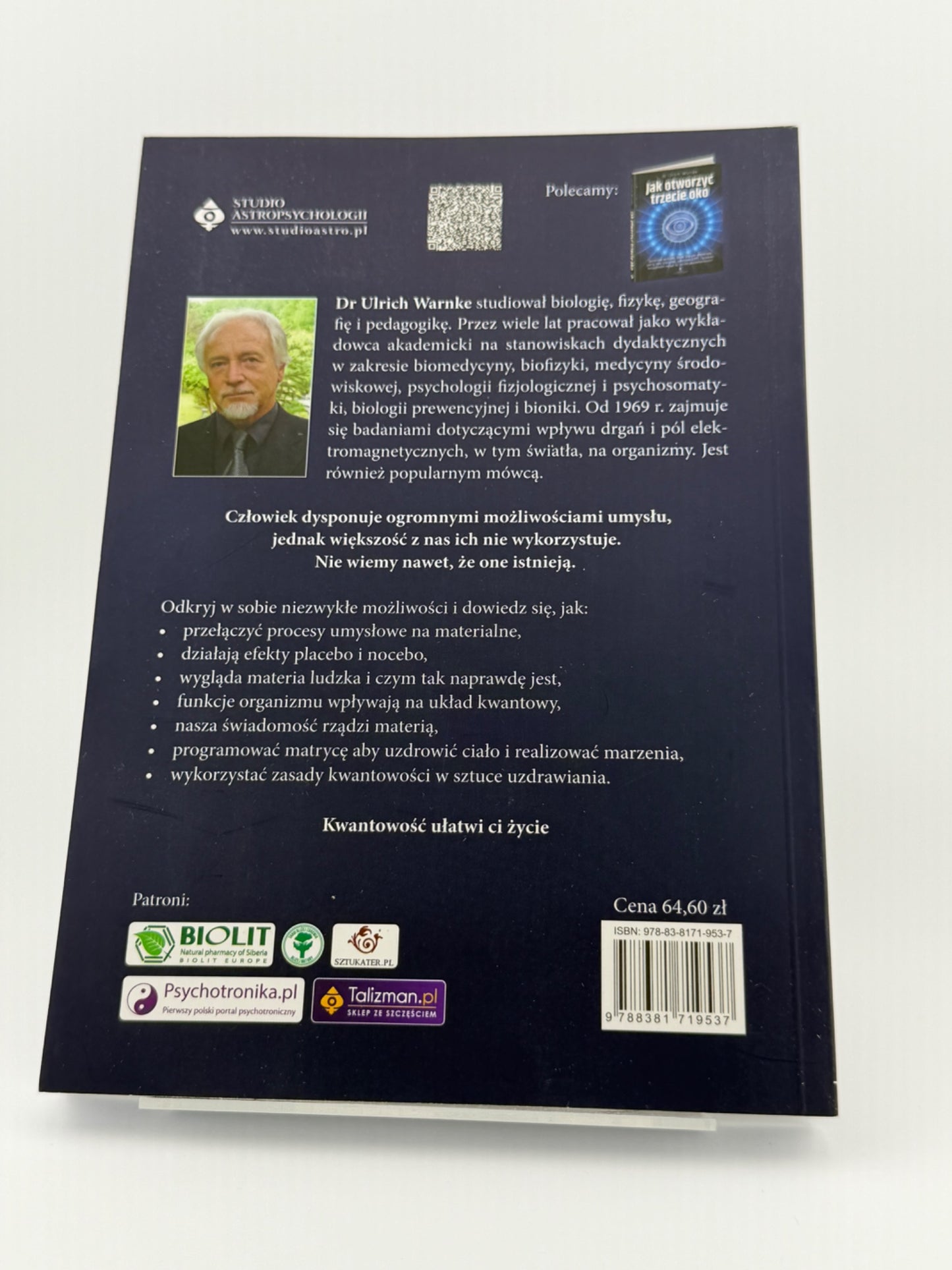 🇵🇱Polish Book - dr Ulrich Warnke - Fizyka kwantowa na co dzień