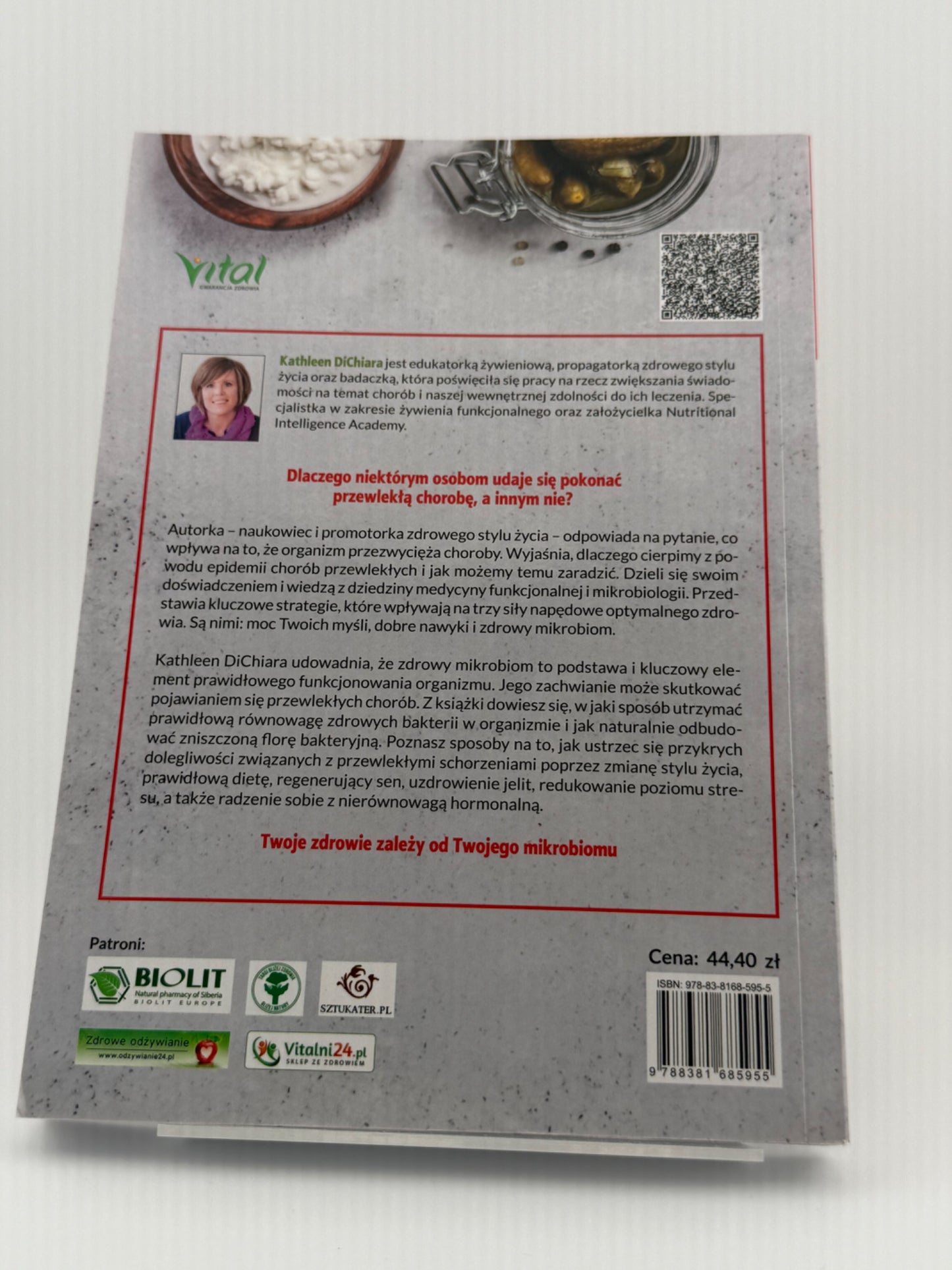 🇵🇱Polish Book - Kathleen DiChiara - Zdrowy Mikrobiom Zdrowy Organizm