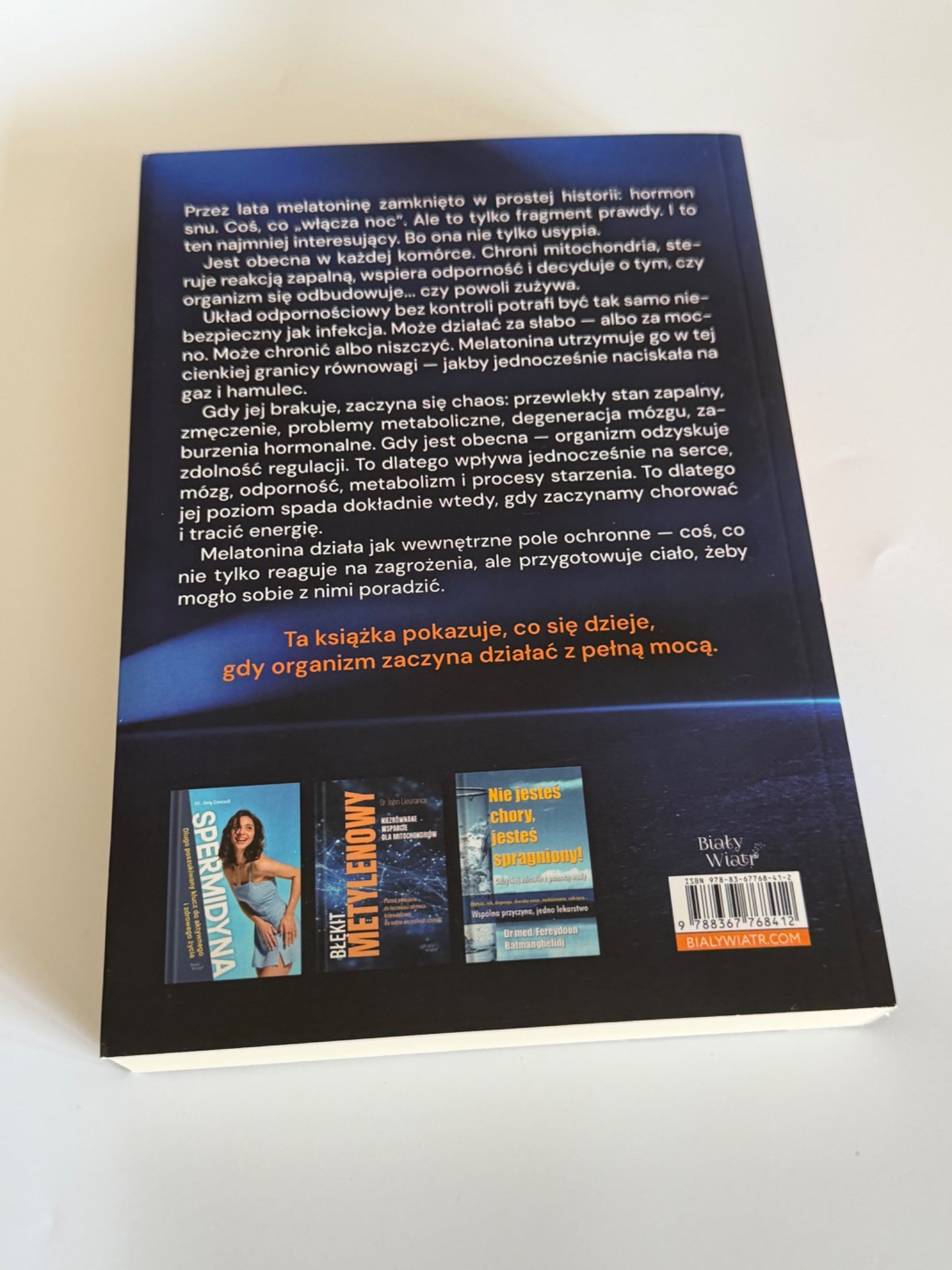 🇵🇱Polish Book - Dr. John Lieurance - Melatonina Cudowna Czasteczka