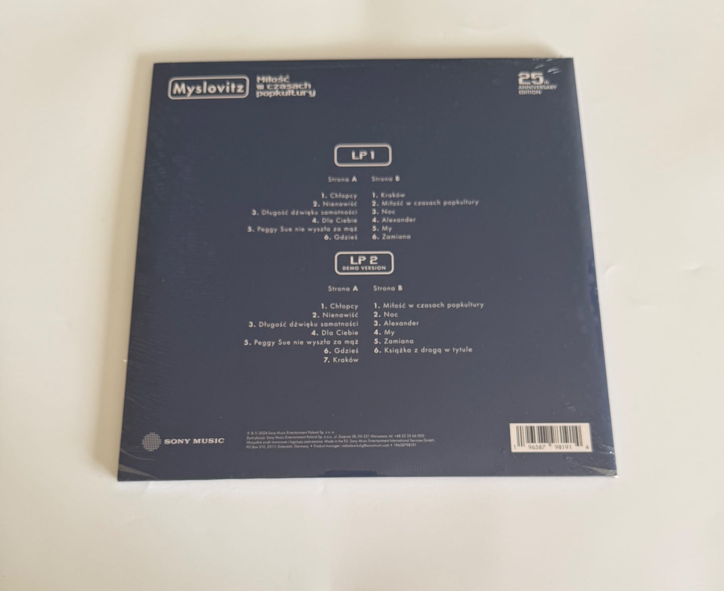 🇵🇱Polish Music - Myslovitz - Milosc w czasach popkultury Vinyl 25 Anniversary