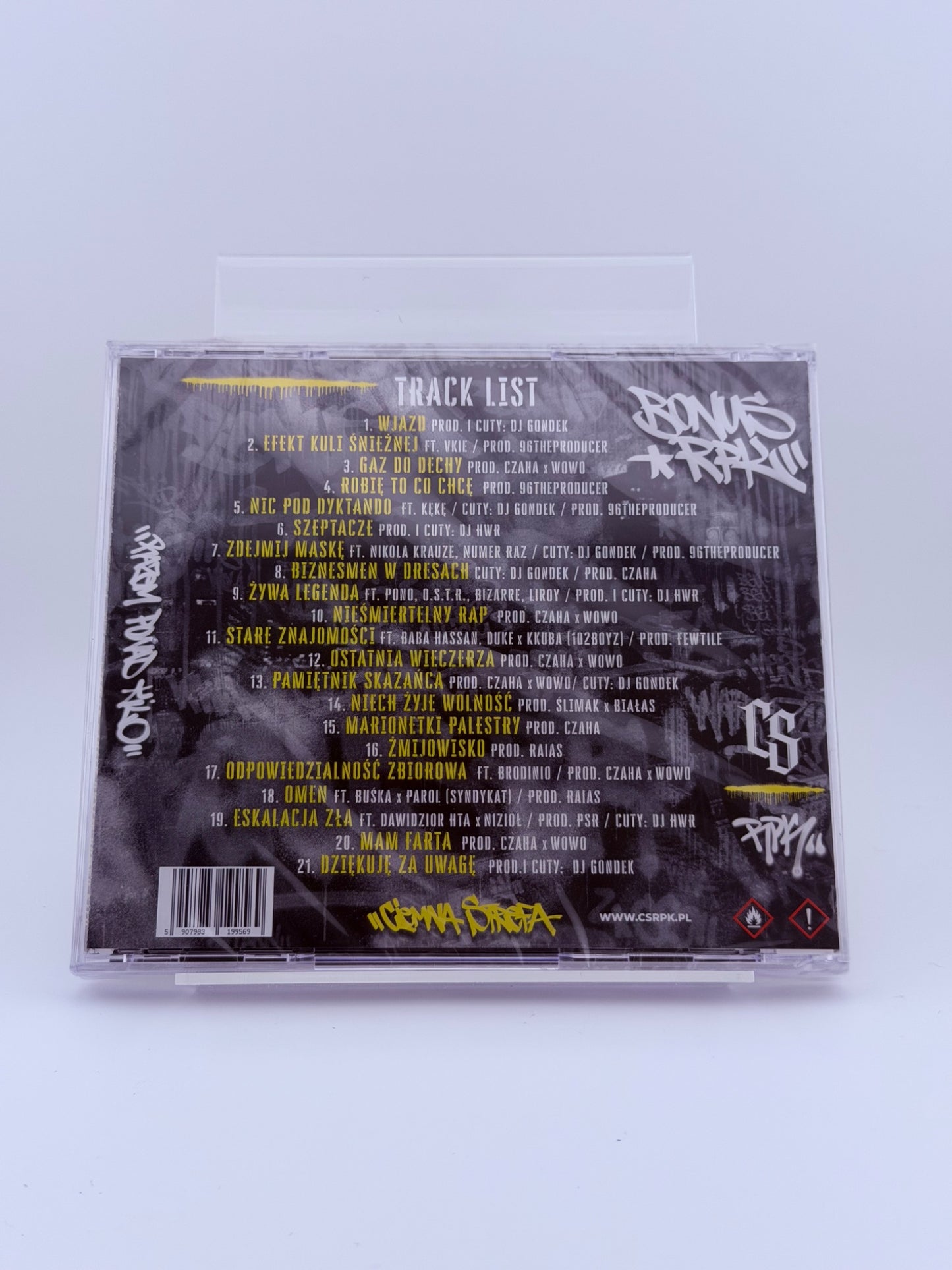 🇵🇱Polish Hip Hop CD - Bonus RPK - Bonus Glos Ulicy BGU 2026 Polski Rap