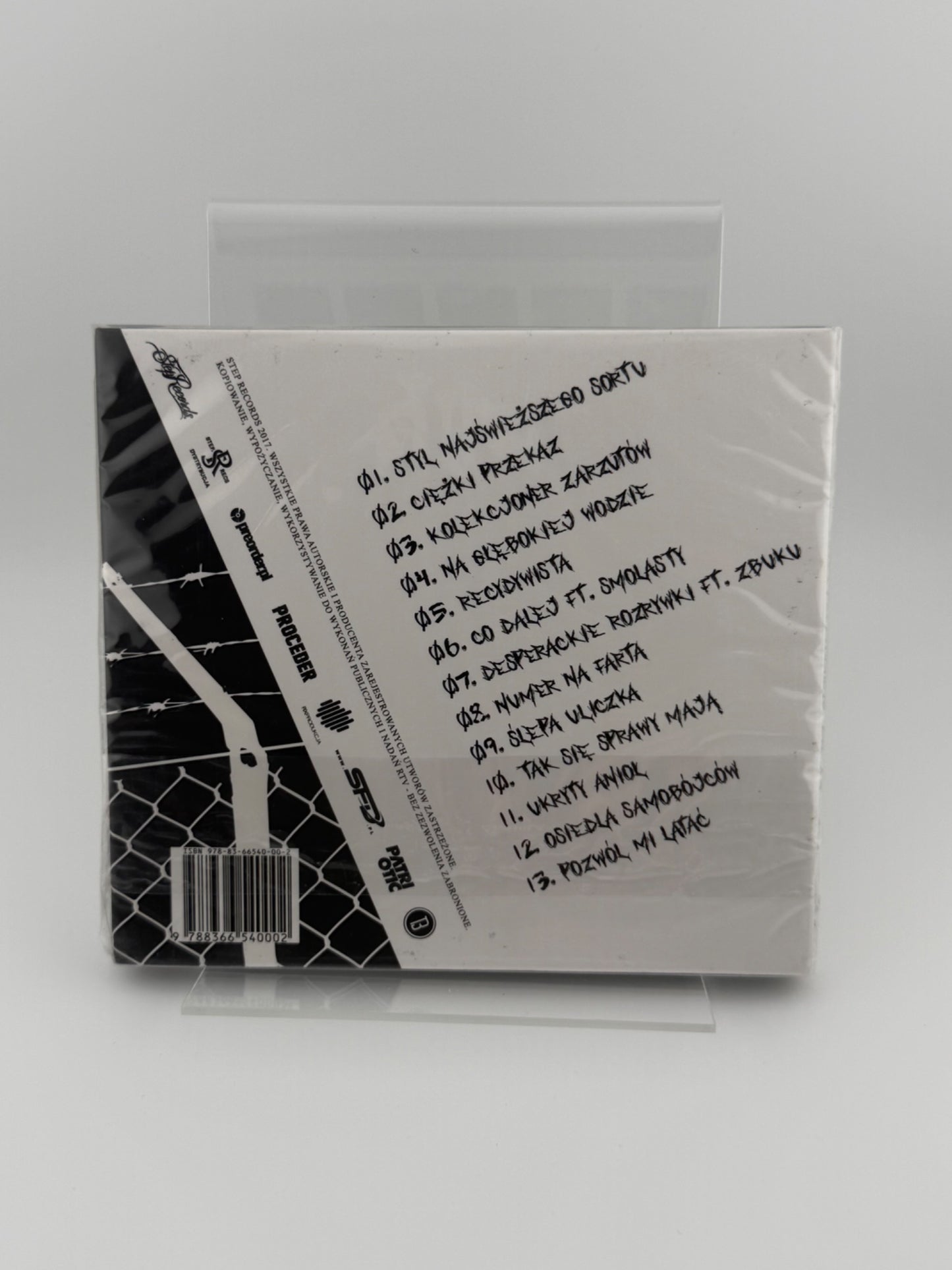 🇵🇱Polish Hip Hop CD - Chada - Recydywista 2017 Polski Hip Hop Polski Rap