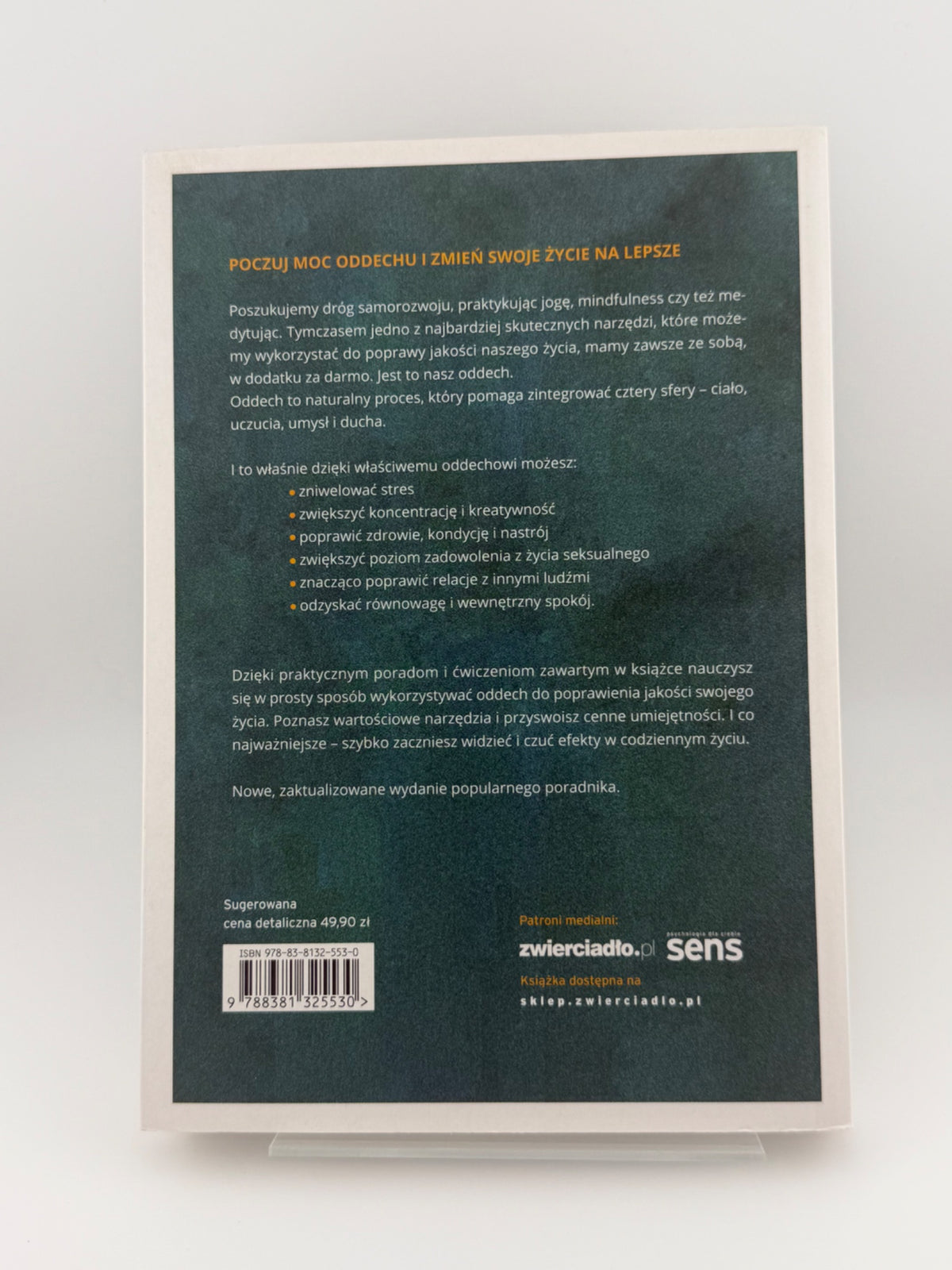 🇵🇱Polish Book - Grzegorz Pawłowski - Oddech. Oddychaj świadomie, żyj pełniej