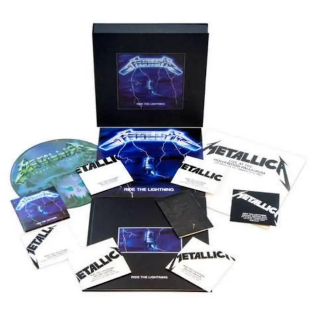 METALLICA – RIDE THE LIGHTNING – REMASTERED DELUXE BOX SET (2016) – LIMITED – SEALED RARE