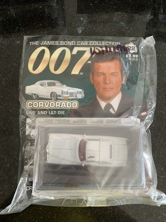 James Bond Car Collection 007 - Corvorado  #22 Rare New