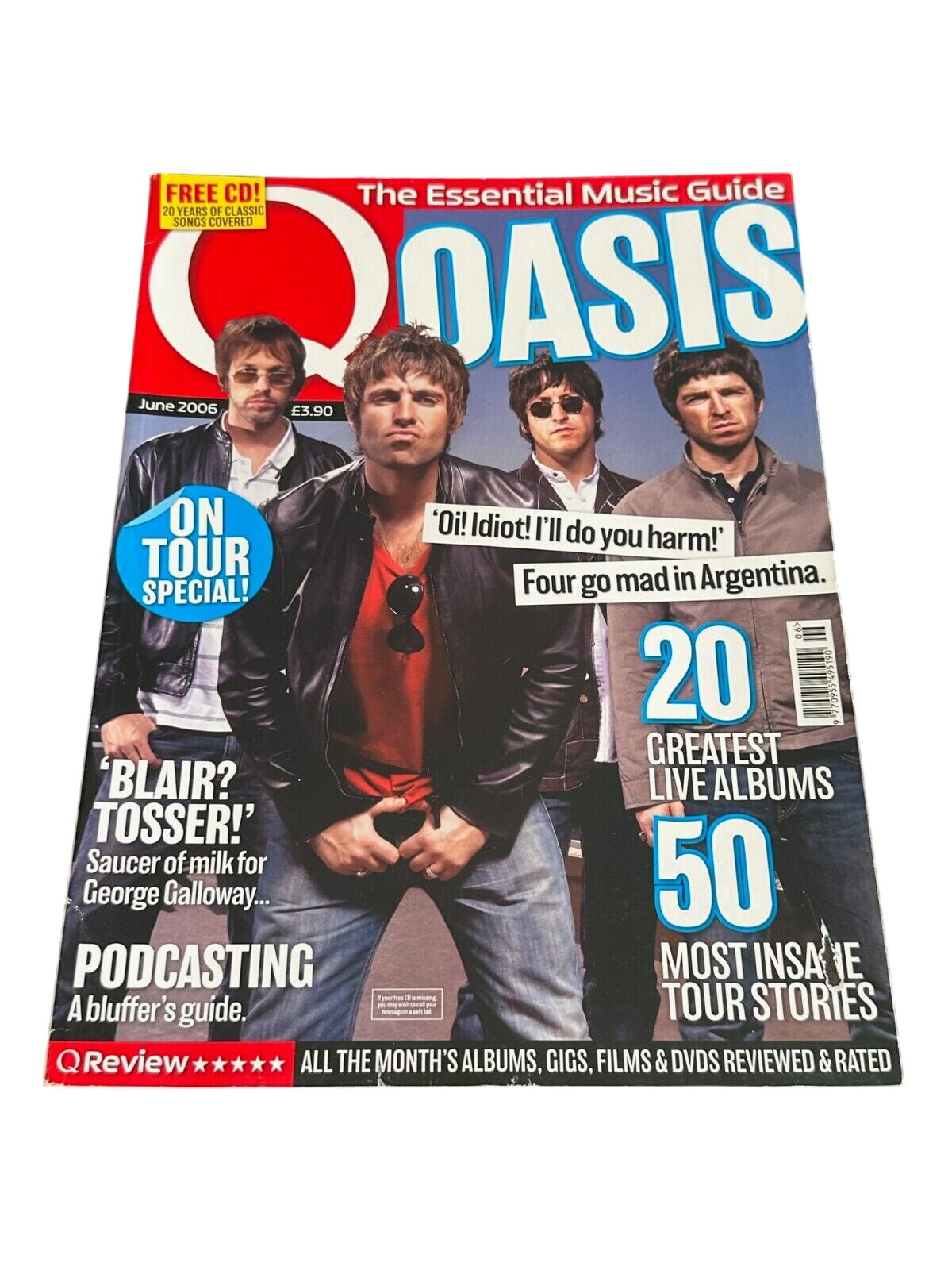 Q MAGAZINE #239 - OASIS - JUNE 2006