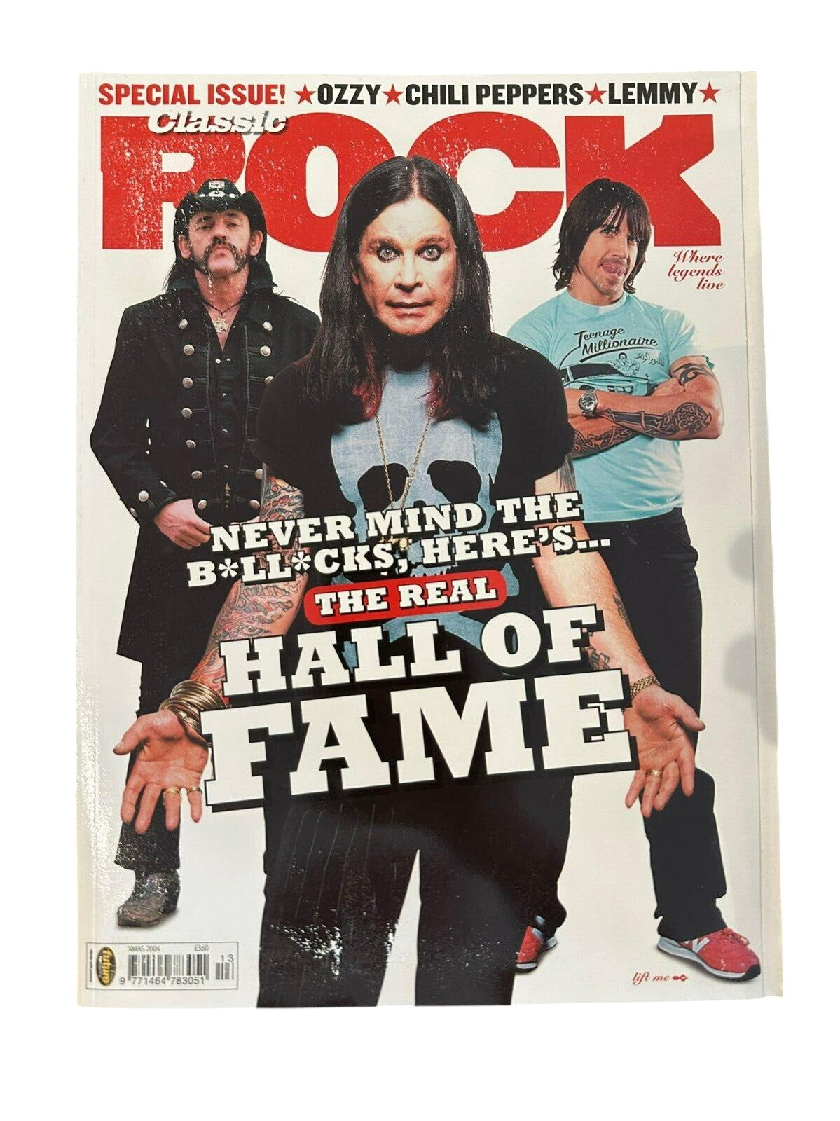 Classic Rock Magazine Issue 74 - Christmas 2004 Ozzy Osbourne