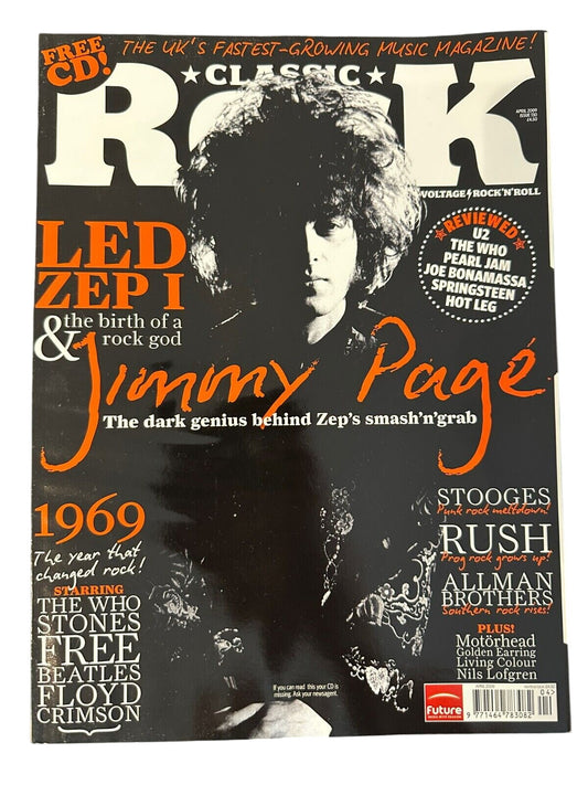 Classic Rock Magazine Issue 130 - April 2009 Led Zeppelin