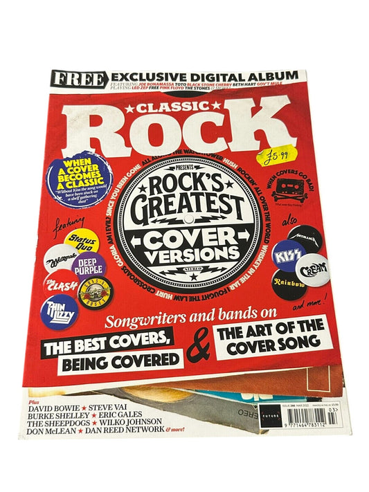 Classic Rock Magazine Issue 298 - March 2022 - Rock Greatest Cover Versions