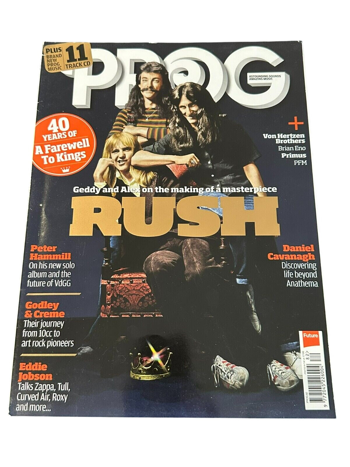 Classic Rock Presents Prog Rock Magazine - Issue 82 December 2017 No CD