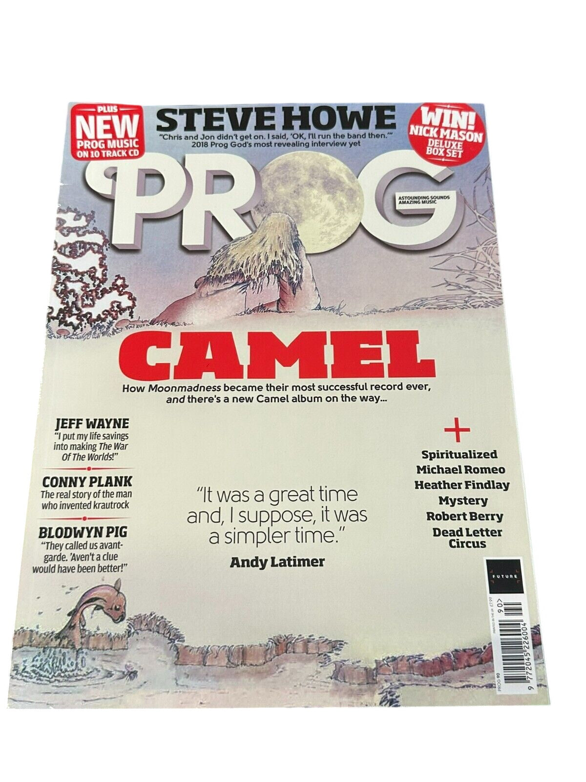 Classic Rock Presents Prog Rock Magazine - Issue 90 September 2018 No CD
