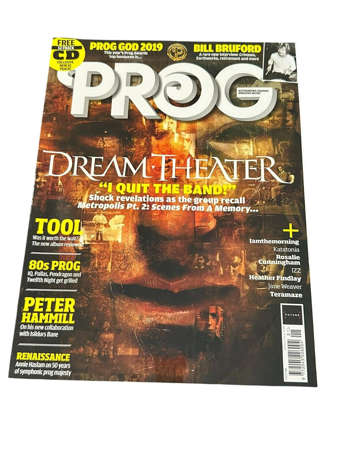 Classic Rock Presents Prog Rock Magazine - Issue 101 September 2019 No CD
