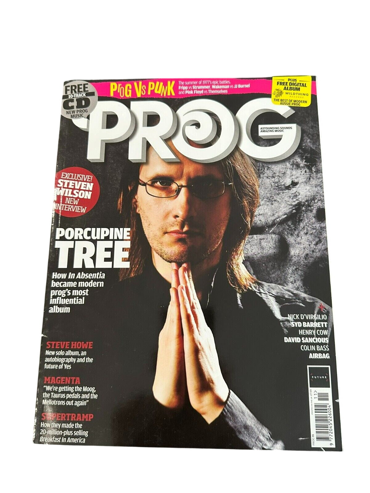 Classic Rock Presents Prog Rock Magazine - Issue 111 August 2020 No CD