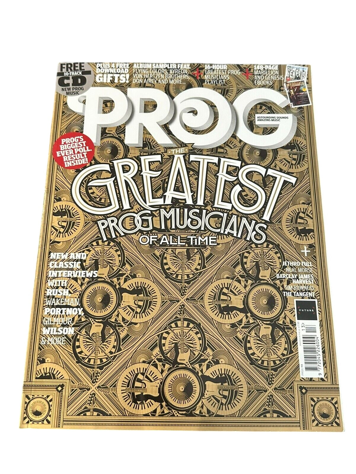 Classic Rock Presents Prog Rock Magazine - Issue 113 October 2020 No CD