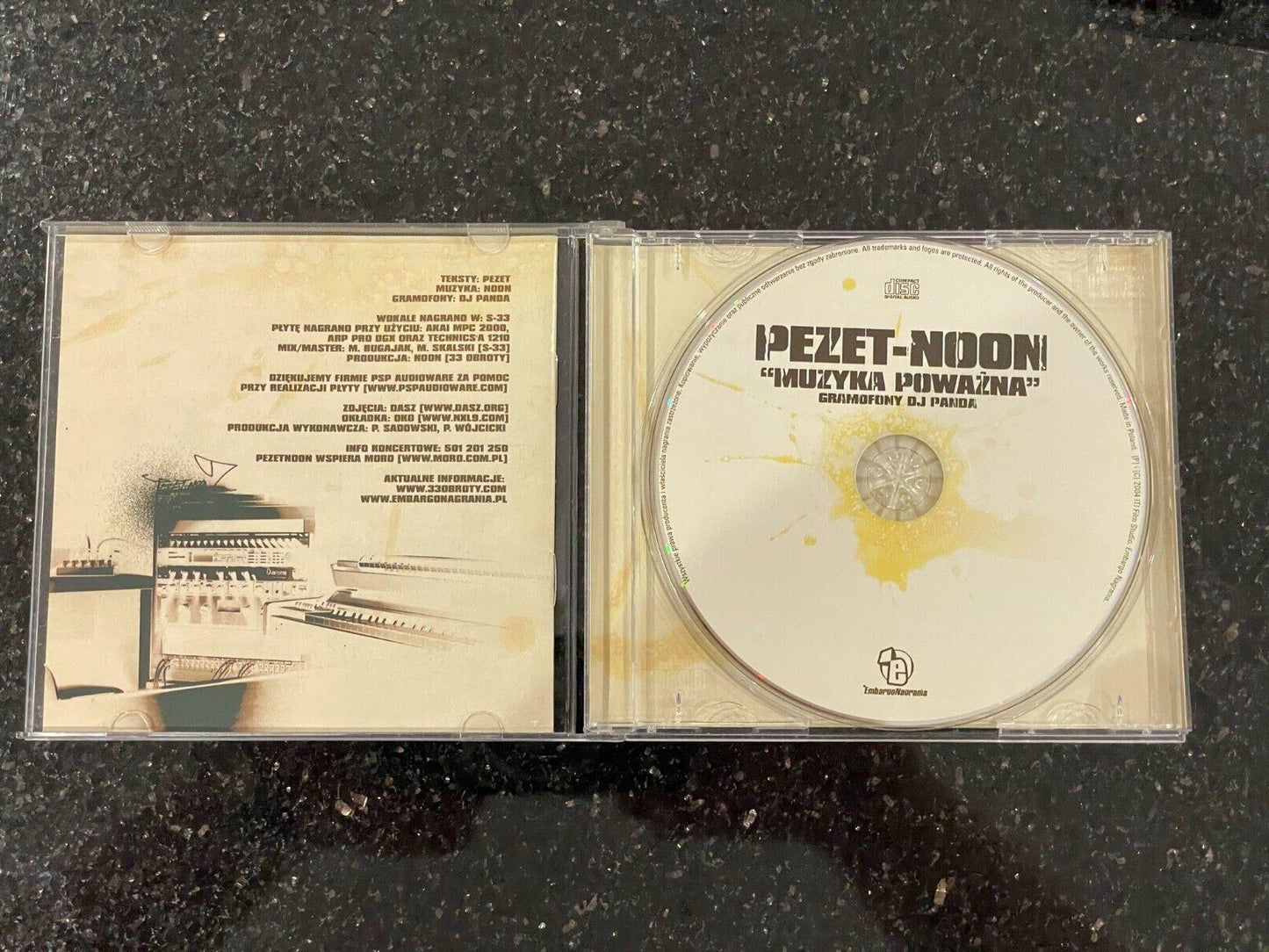 Pezet-Noon - Muzyka Powazna (2004) POLISH HIP-HOP RAP HEMP Pezet GRU PROSTO