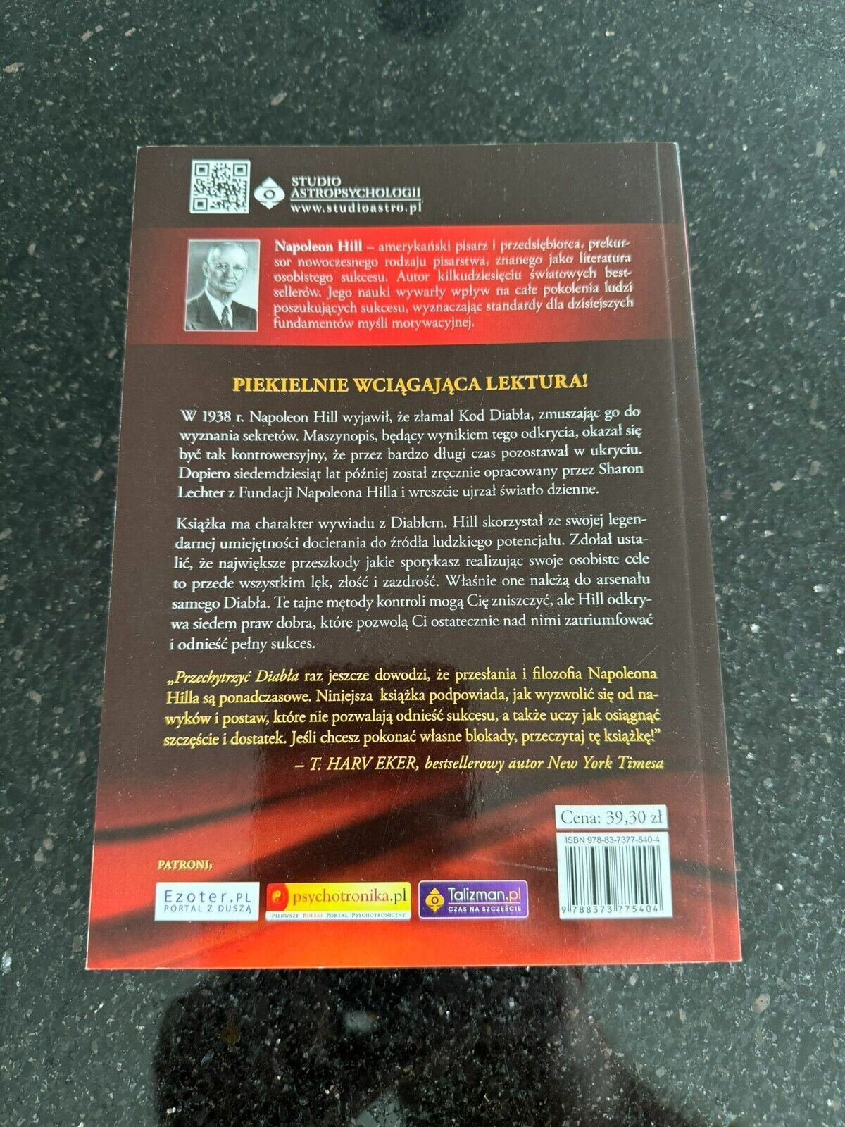 NAPOLEON HILL - Przechytrzyć diabła  UK Postage