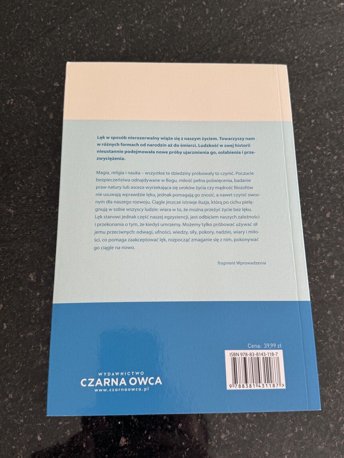 Oblicza lęku w 2022  FRITZ RIEMANN URSZULA POPRAWSKA 🇬🇧 UK Postage