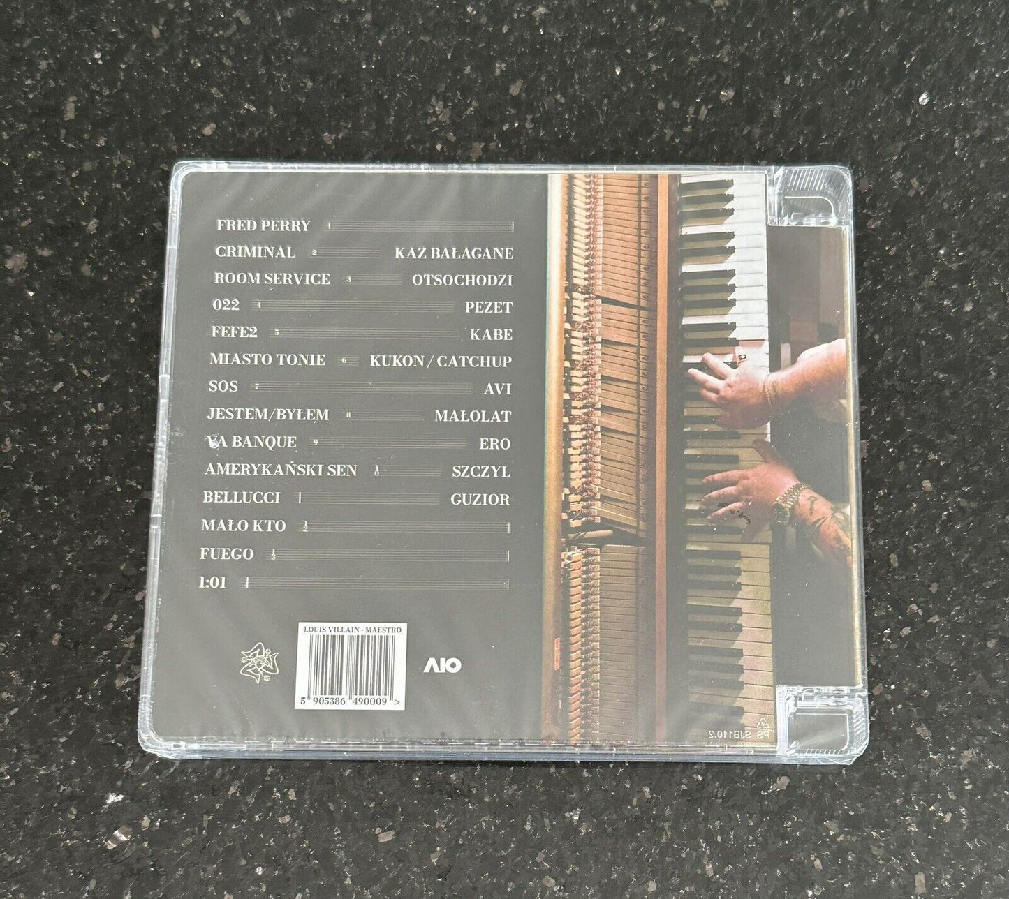 Villain Louis - Maestro|CD|Polski Hip Hop UK 🇬🇧 Delivery Polish Hip Hop