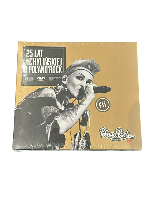 25 lat Agnieszki Chylińskiej i Pol’and’Rock (CD+DVD) NEW CHYLINSKA Wysylka UK