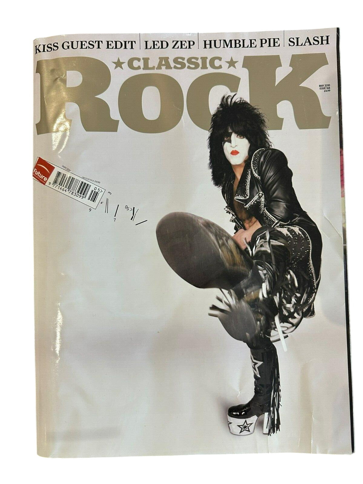 Classic Rock Magazine Issue 144 - May 2010 Led Zeppelin Slash Kiss