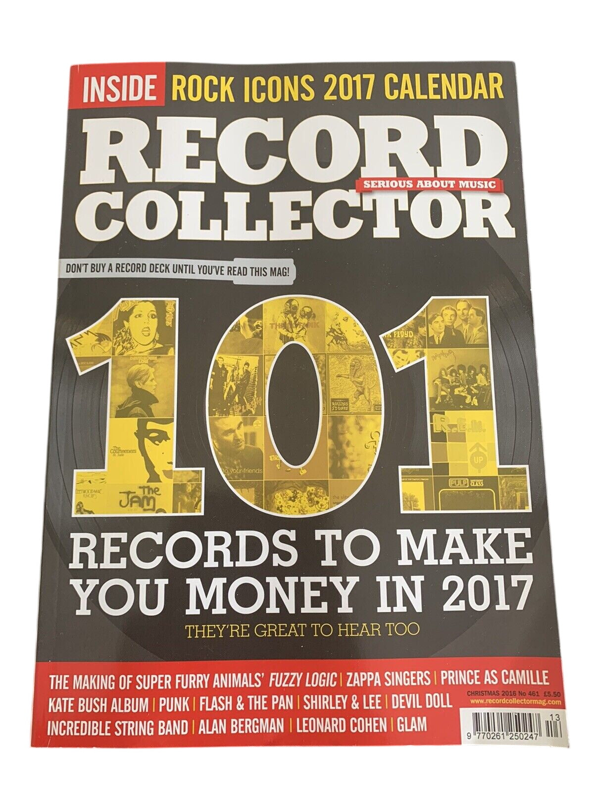 RECORD COLLECTOR MAGAZINE ~ Christmas  2016 - ISSUE: 461