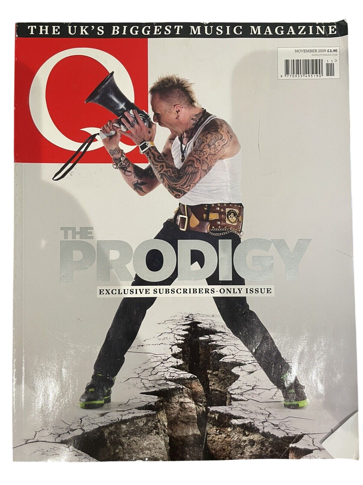 Q Magazine No.280 November 2009 MBox3029/B The Prodigy