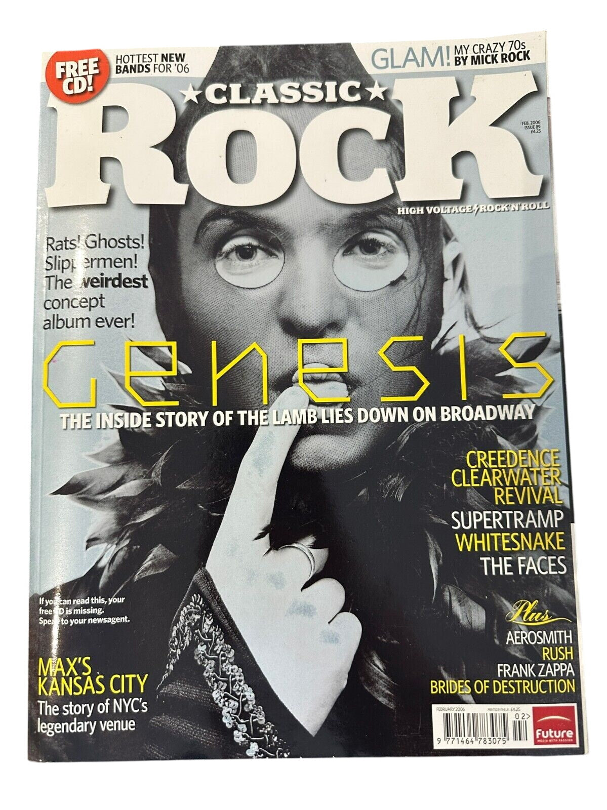 Classic Rock Magazine Issue 89 - February 2006 Genesis