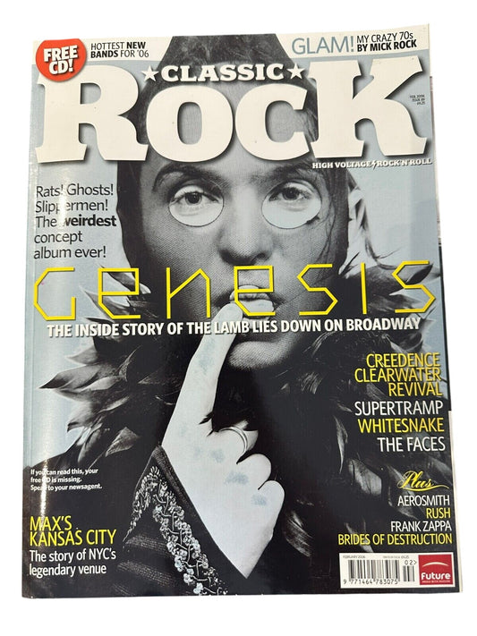 Classic Rock Magazine Issue 89 - February 2006 Genesis