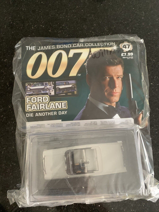 James Bond Car Collection 007 - Ford Fairlane   #47 Rare New